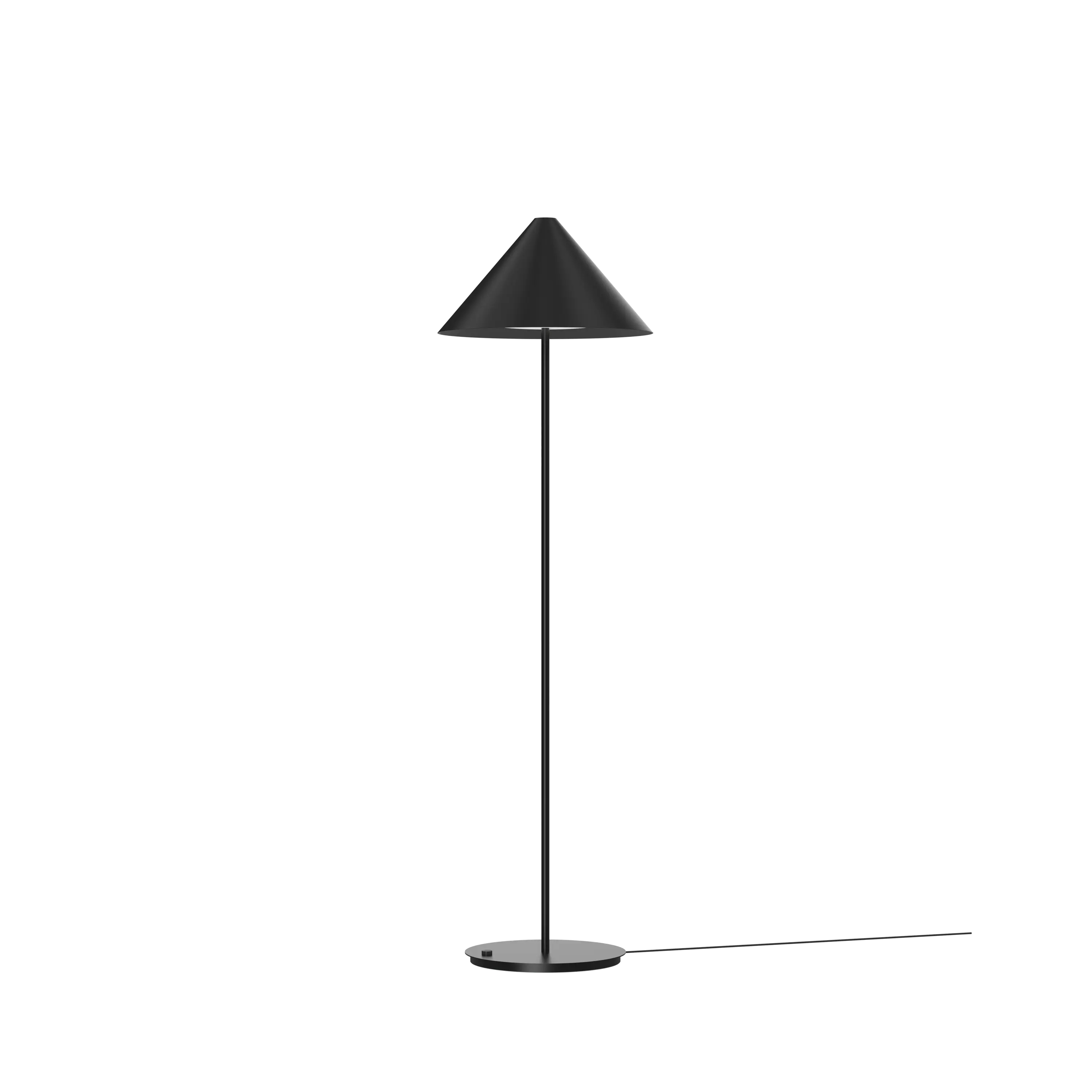 Louis Poulsen Keglen Floor Lamp Black