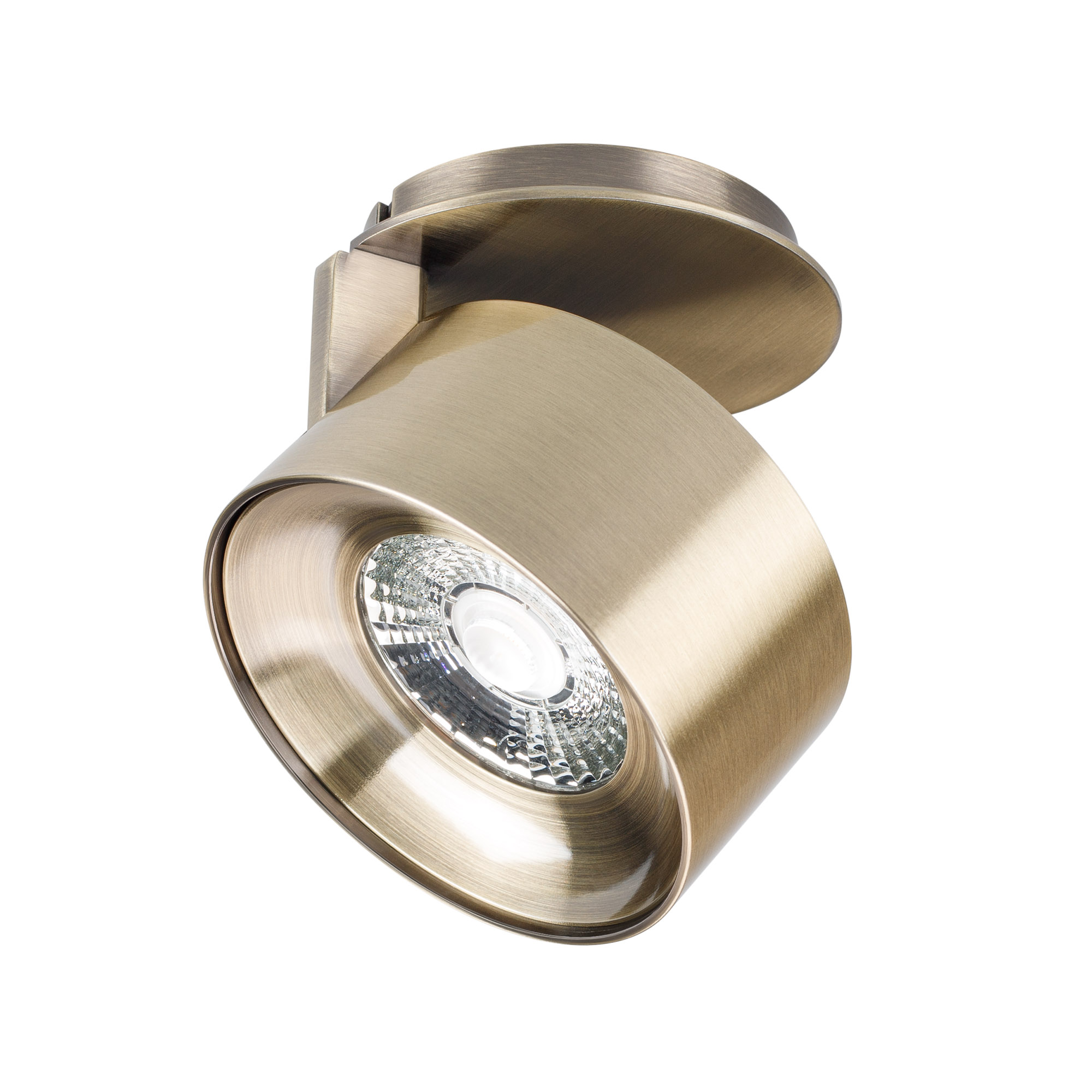 Модуль светодиодный PLURIO-LAMP-R77-9W Day4000 (A-BRS, 36 deg, 2-2, 38V, 200mA) (Arlight, Металл) 031832