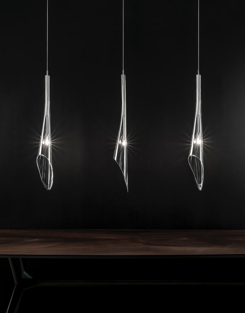 Terzani Calle 3 linear multi light pendant