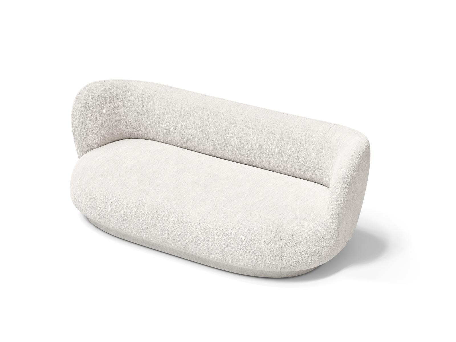 Ferm Living Rico Lounger Sofa - Bouclé - Off-white