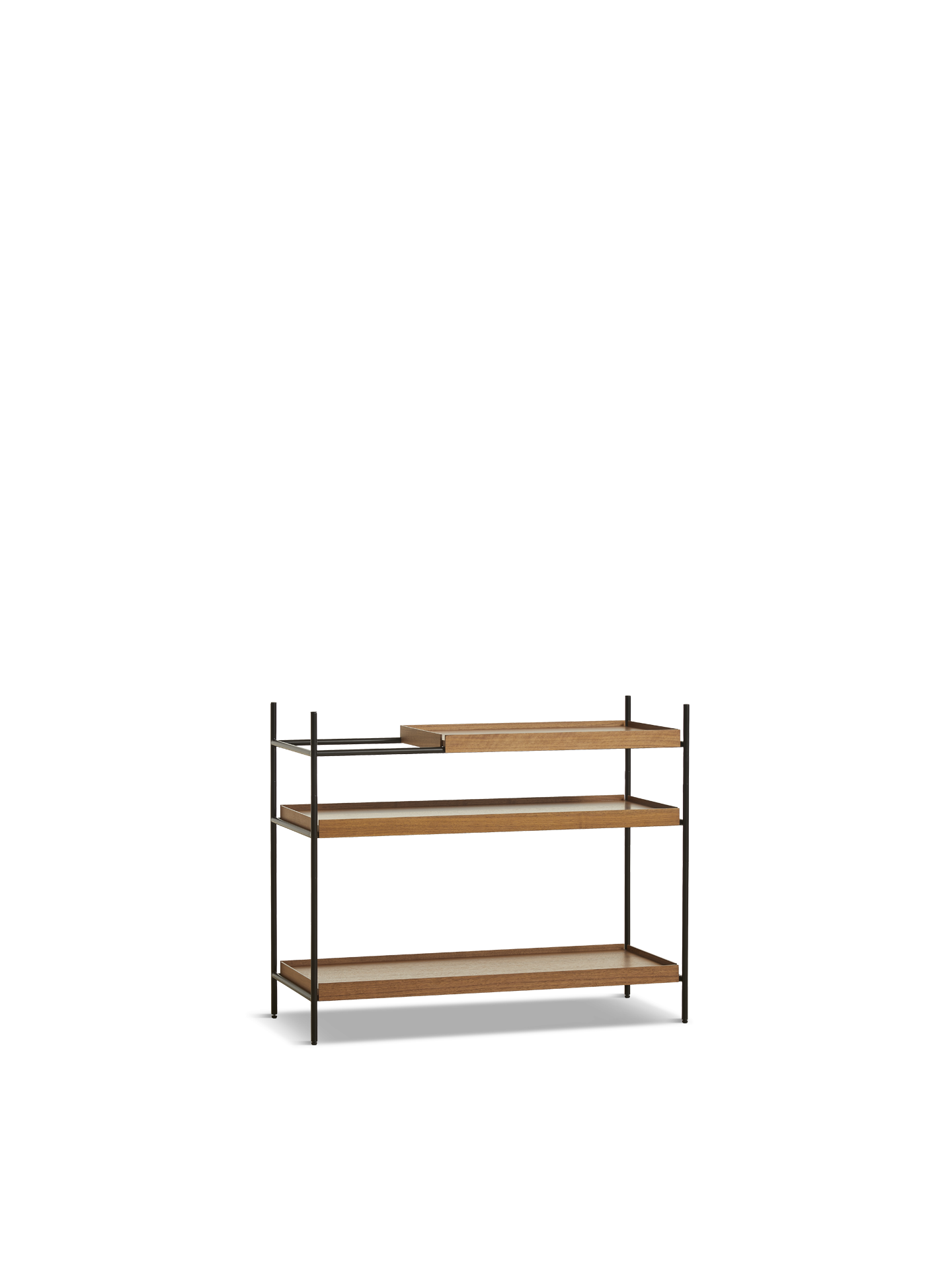 WOUD Tray Shelf (Low) - Walnut - Style 5