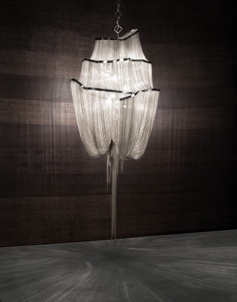 Terzani Atlantis three tier chandelier