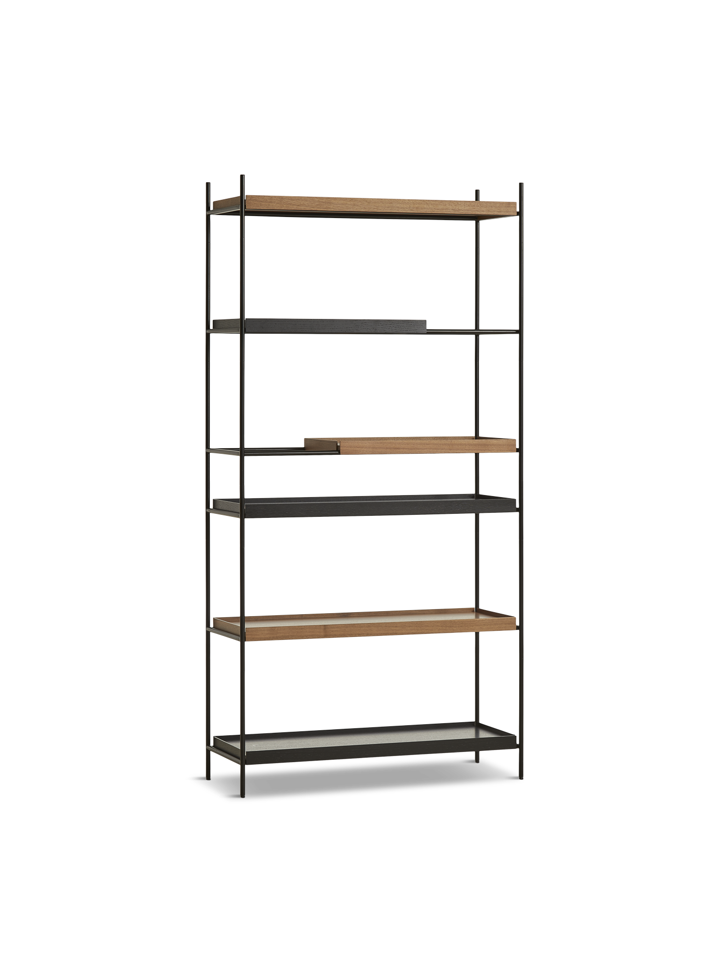 WOUD Tray Shelf (High) - Walnut - Style 18