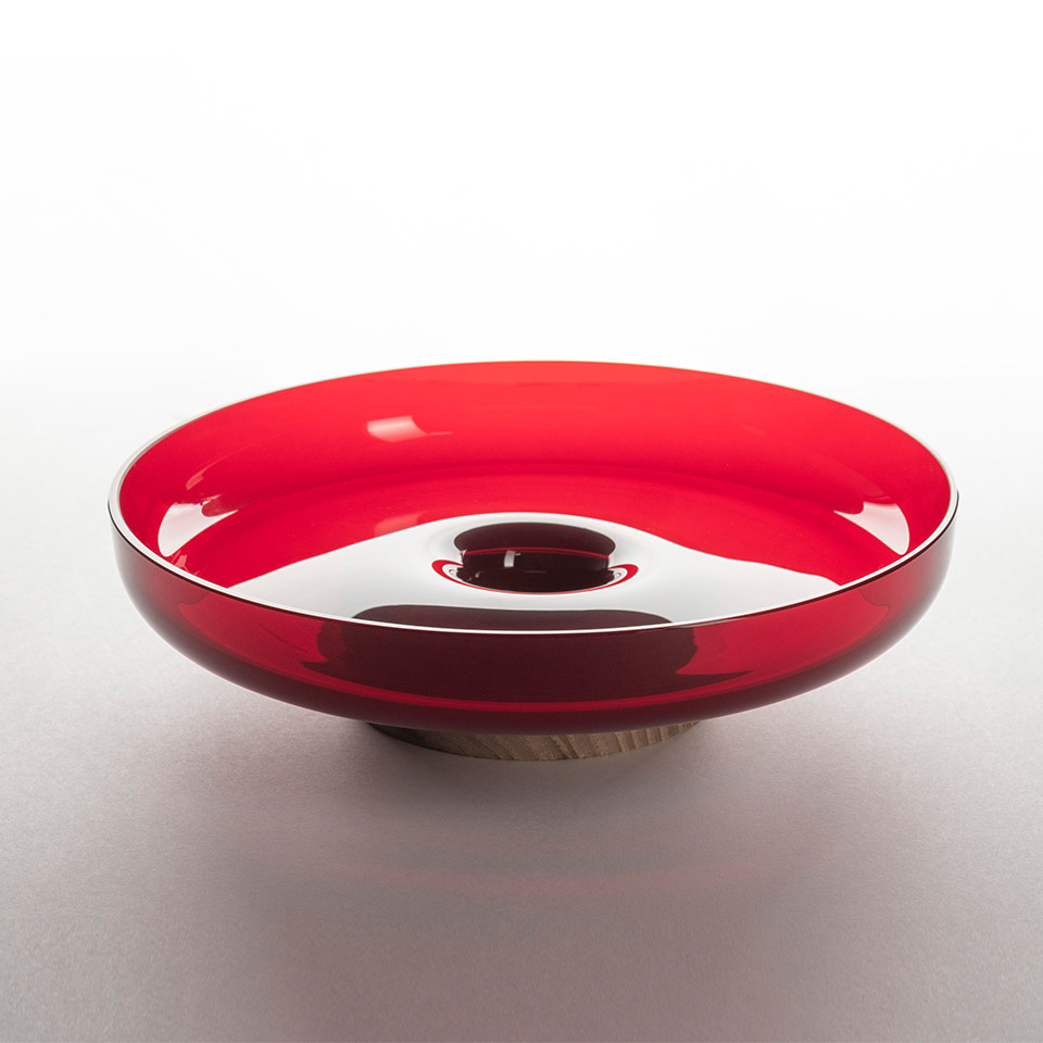 Artemide Bontà Base + Red Plate