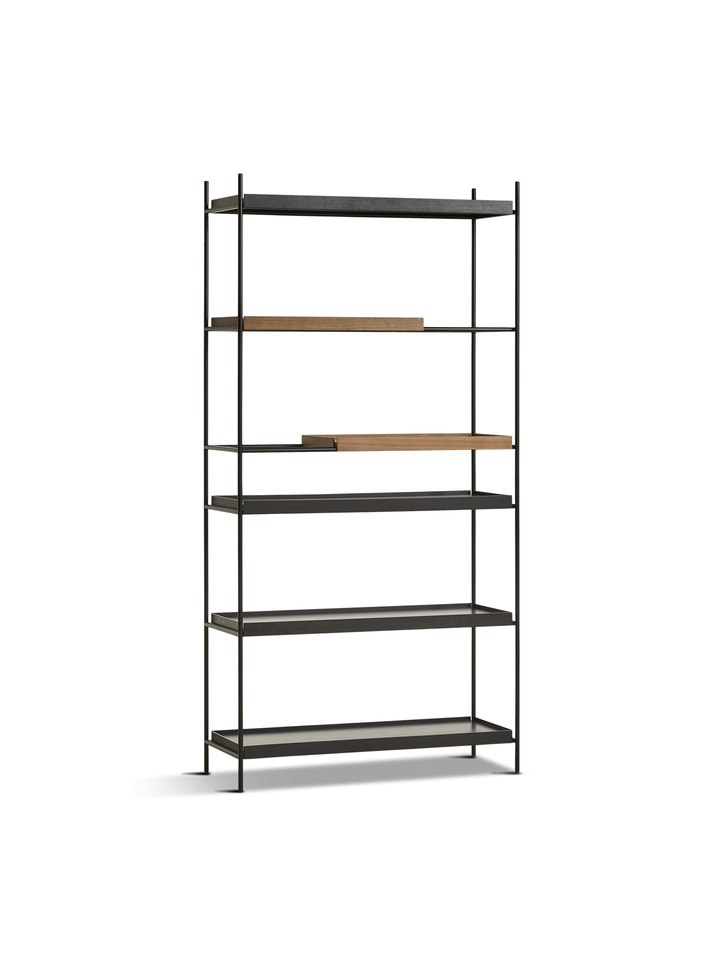 WOUD Tray Shelf (High) - Walnut - Style 23