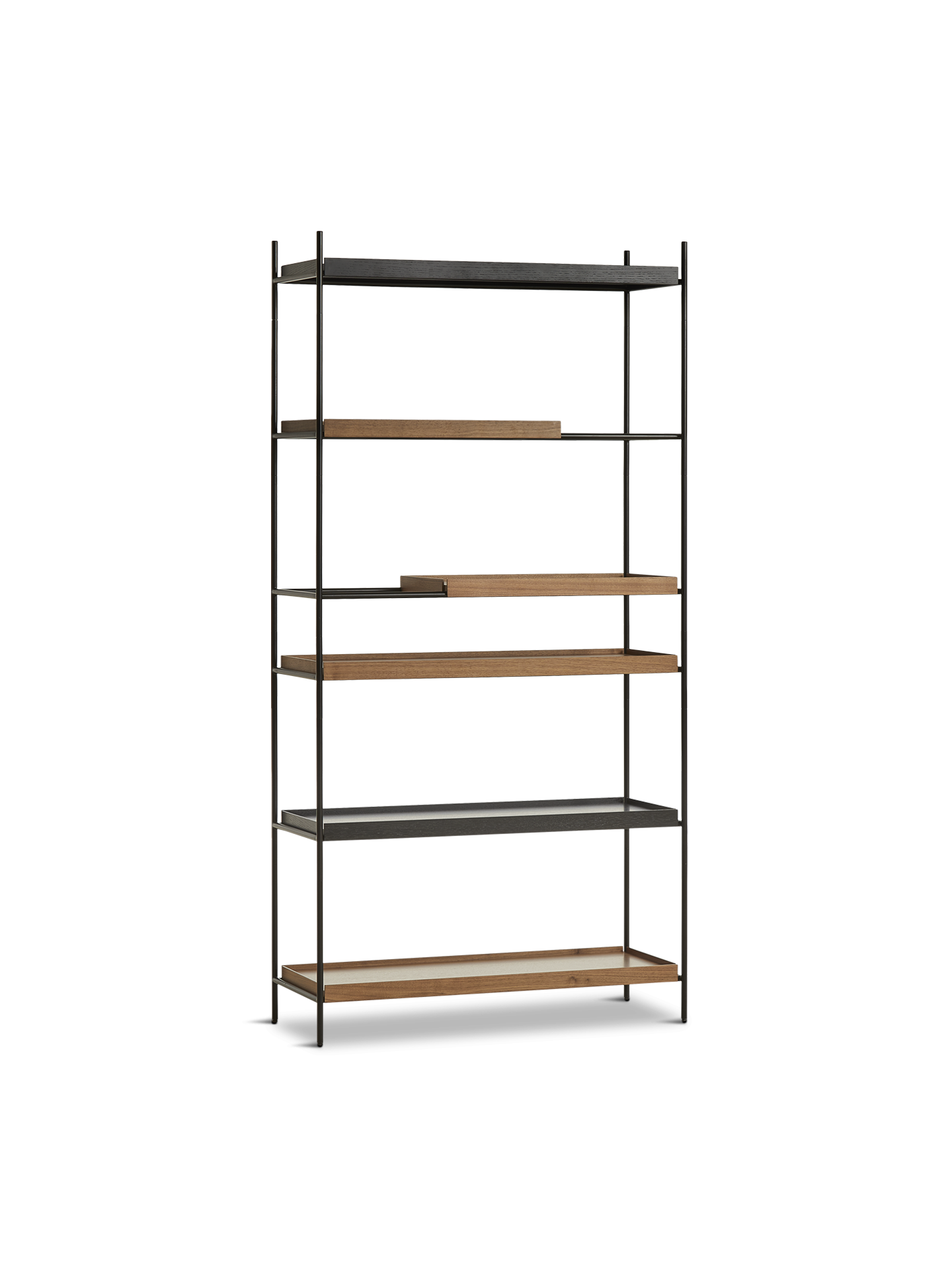 WOUD Tray Shelf (High) - Walnut - Style 20