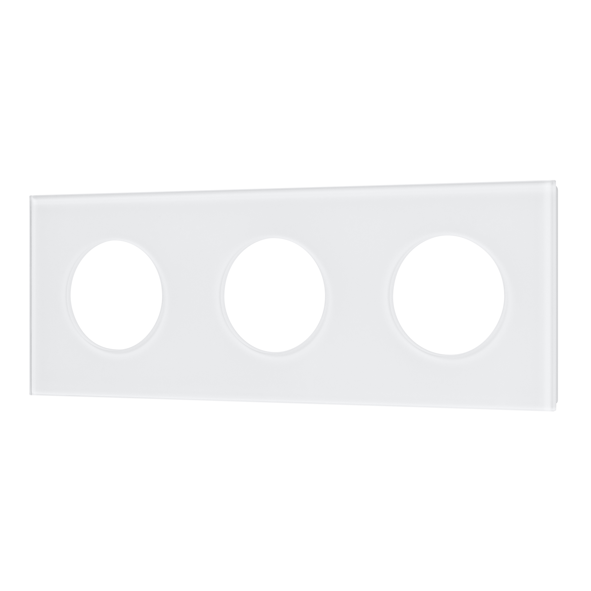 Рамка стеклянная FRM-GLARE-GC-3-WH (Arlight, -) 043838