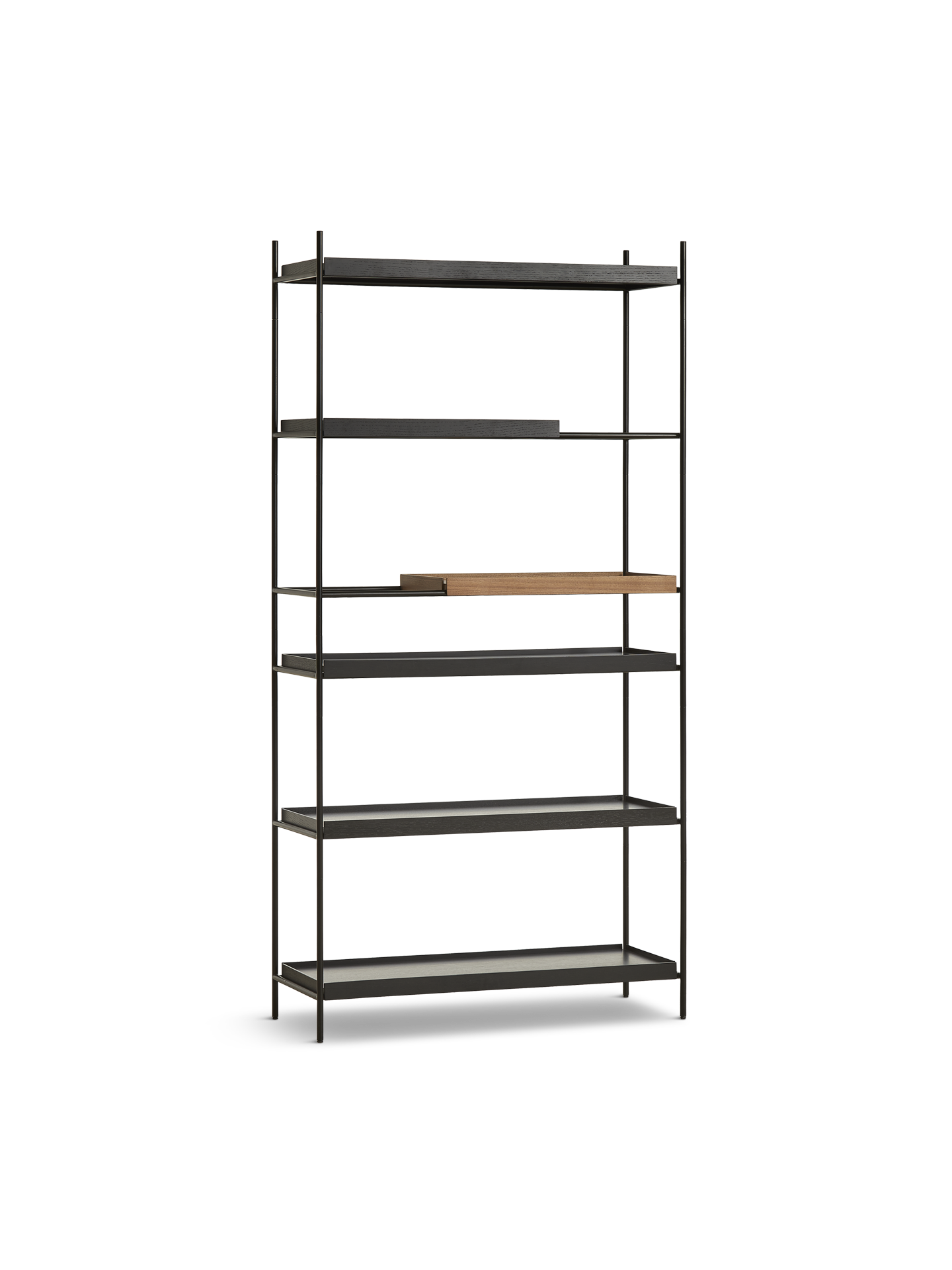 WOUD Tray Shelf (High) - Walnut - Style 21