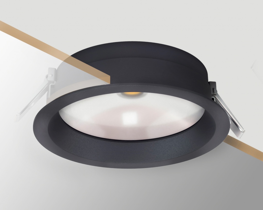 Корпус светодиодного светильника типа DownLight встраиваемый CID L