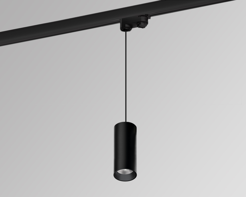 Подвесной трековый светильник GLOBAL T для трехфазного шинопровода GLOBAL 70/230-15