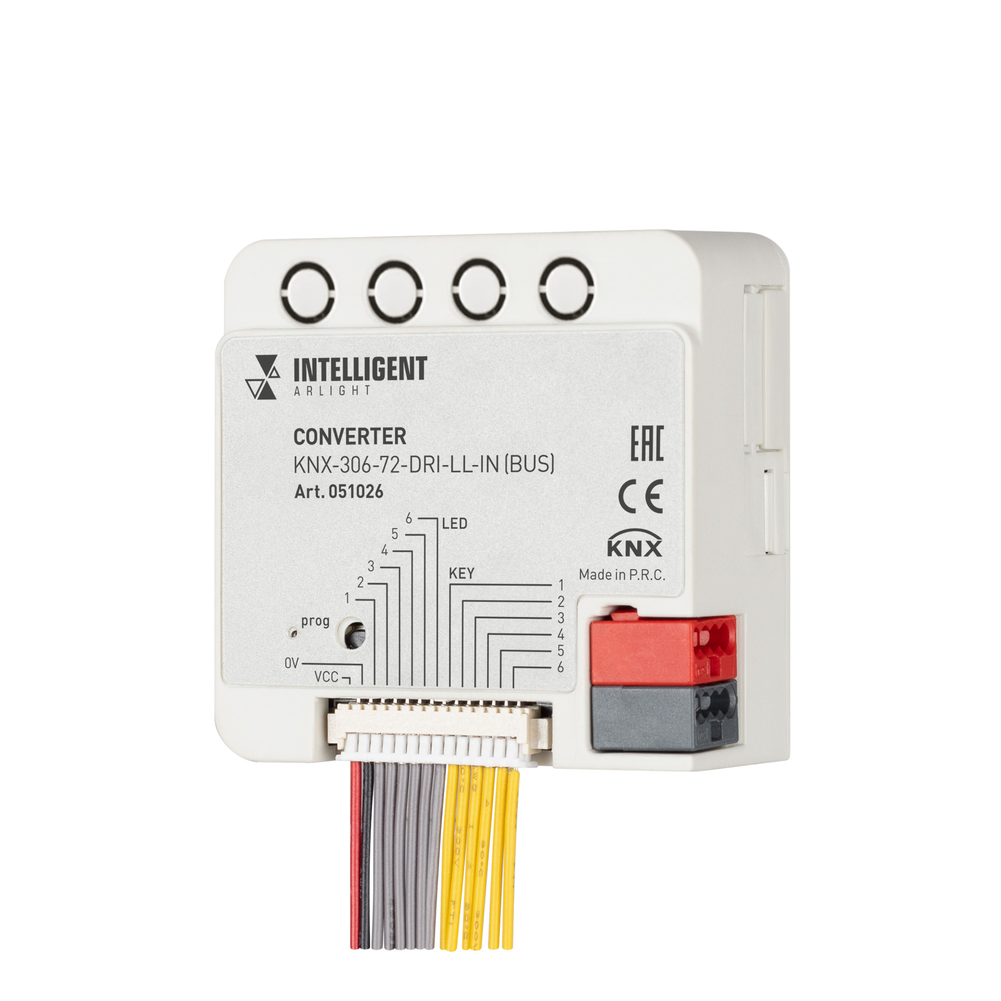 INTELLIGENT ARLIGHT Конвертер KNX-306-72-DRI-LL-IN (BUS) (IARL, IP20 Пластик, 2 года) 051026