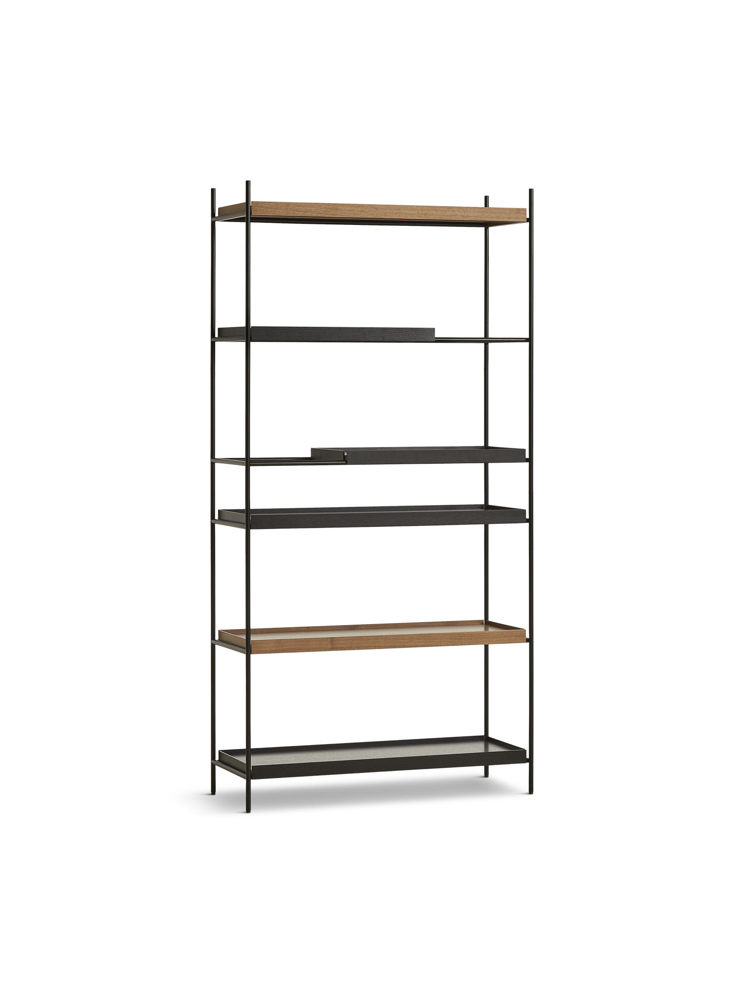 WOUD Tray Shelf (High) - Walnut - Style 19