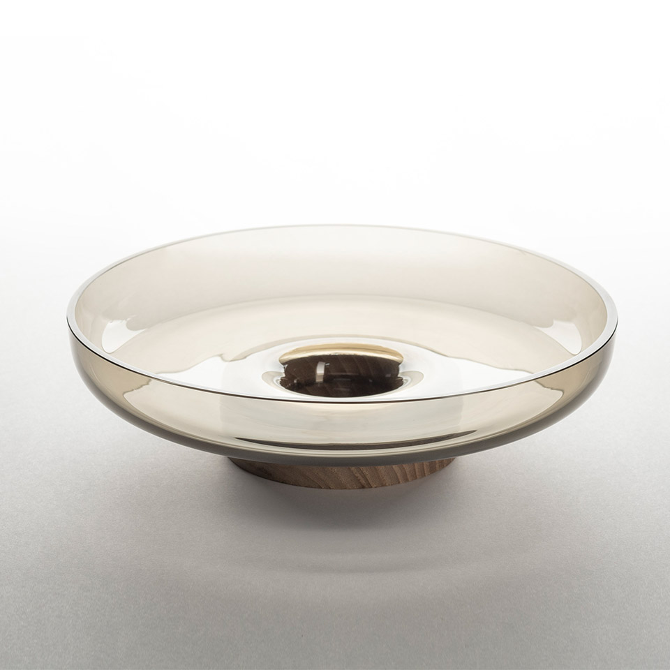 Artemide Bontà Base + Grey Plate