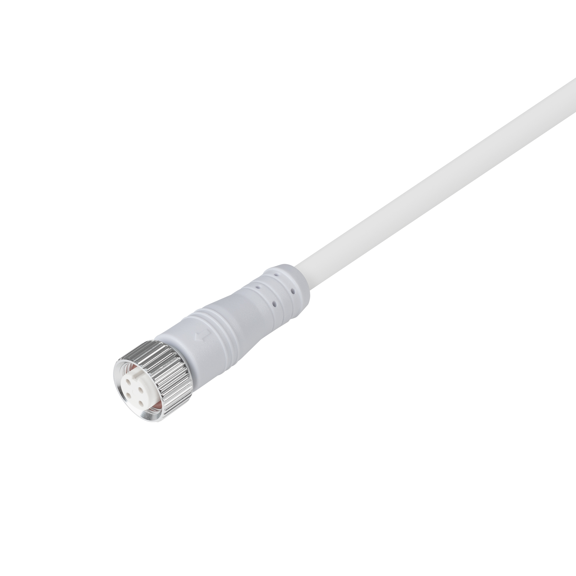 Коннектор питания ARL-WAVE-1615-CON-POWER-FEMALE-4PIN-WHT (Arlight, IP67 Пластик, 3 года) 060093