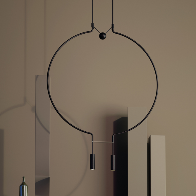 Axo Light Liaison Multiple pendant 1 level