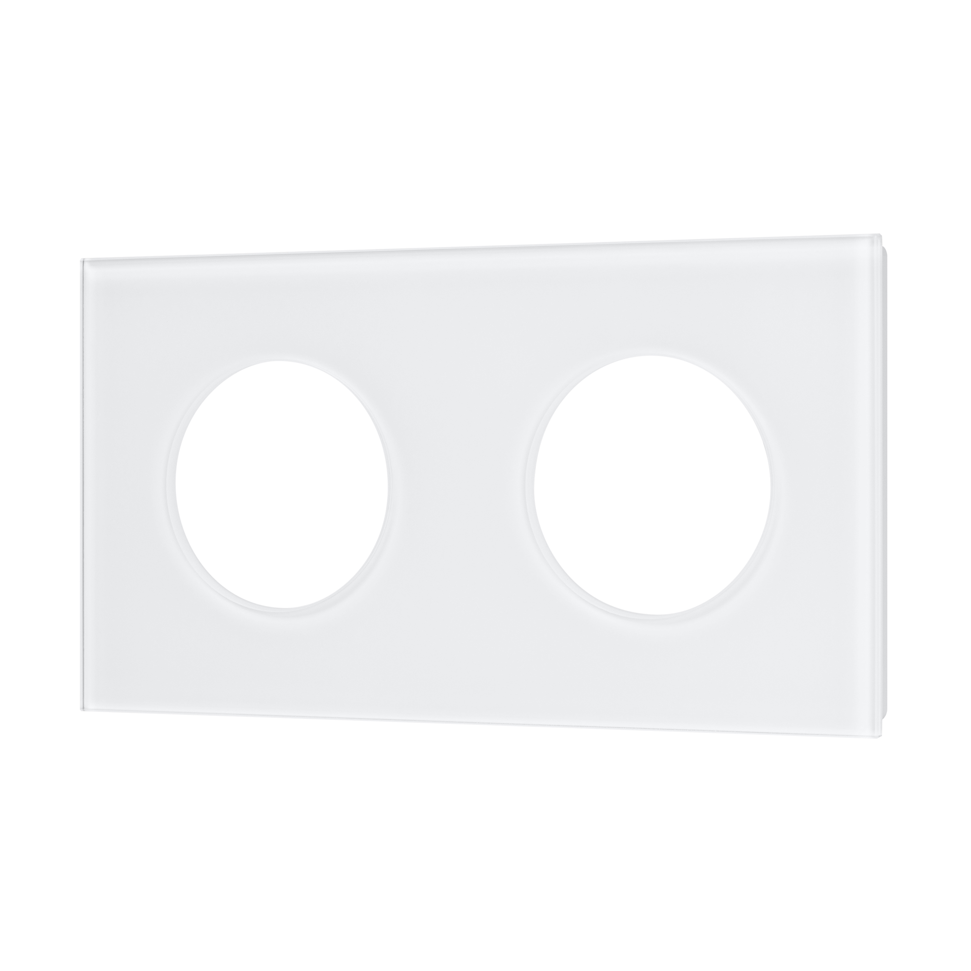 Рамка стеклянная FRM-GLARE-GC-2-WH (Arlight, -) 043835