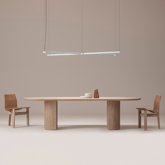 Axo Light Poses Cross pendant