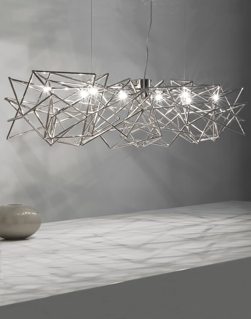 Terzani Etoile linear chandelier