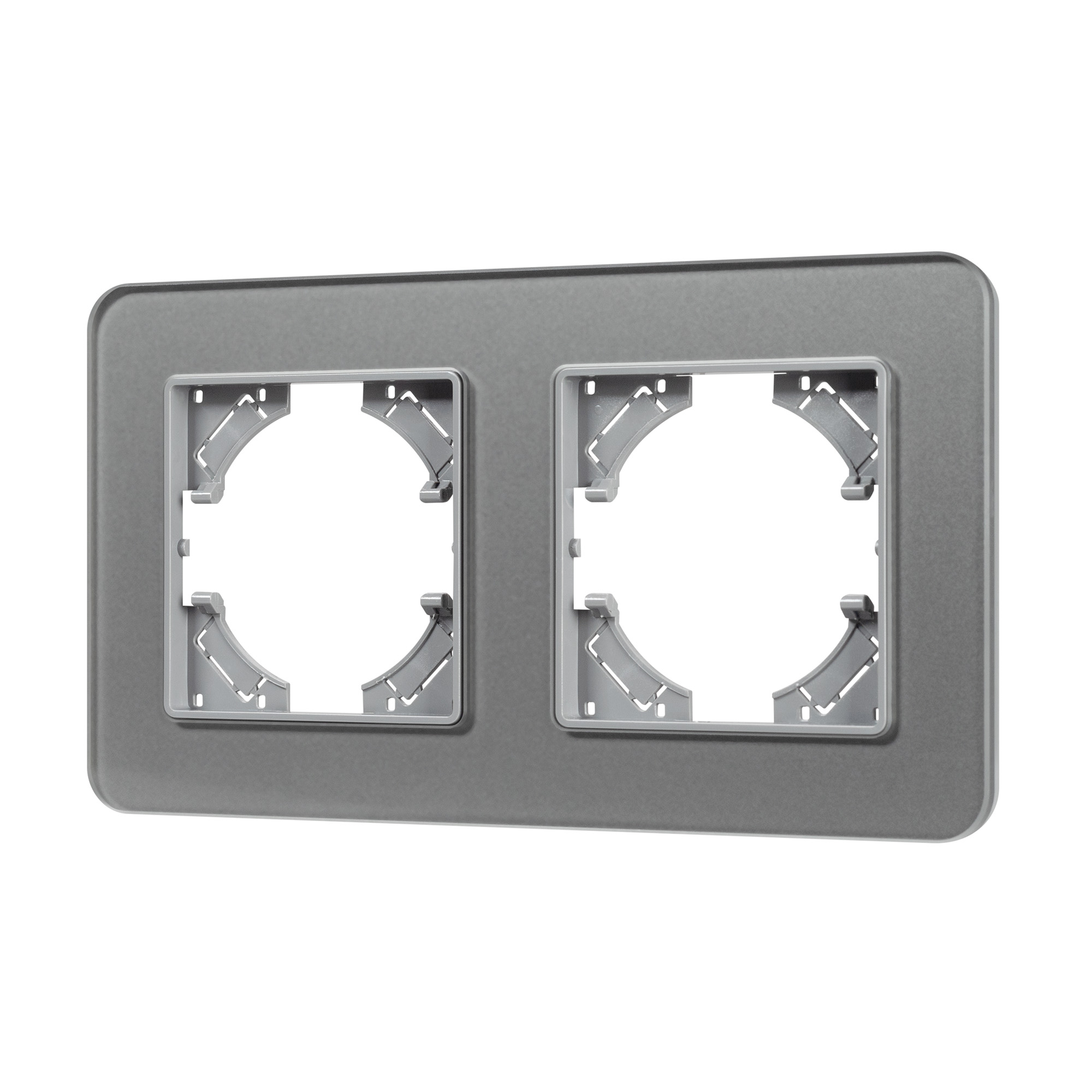 Рамка стеклянная FRM-OMALI-SFGS-2-GR (Arlight, -) 049710