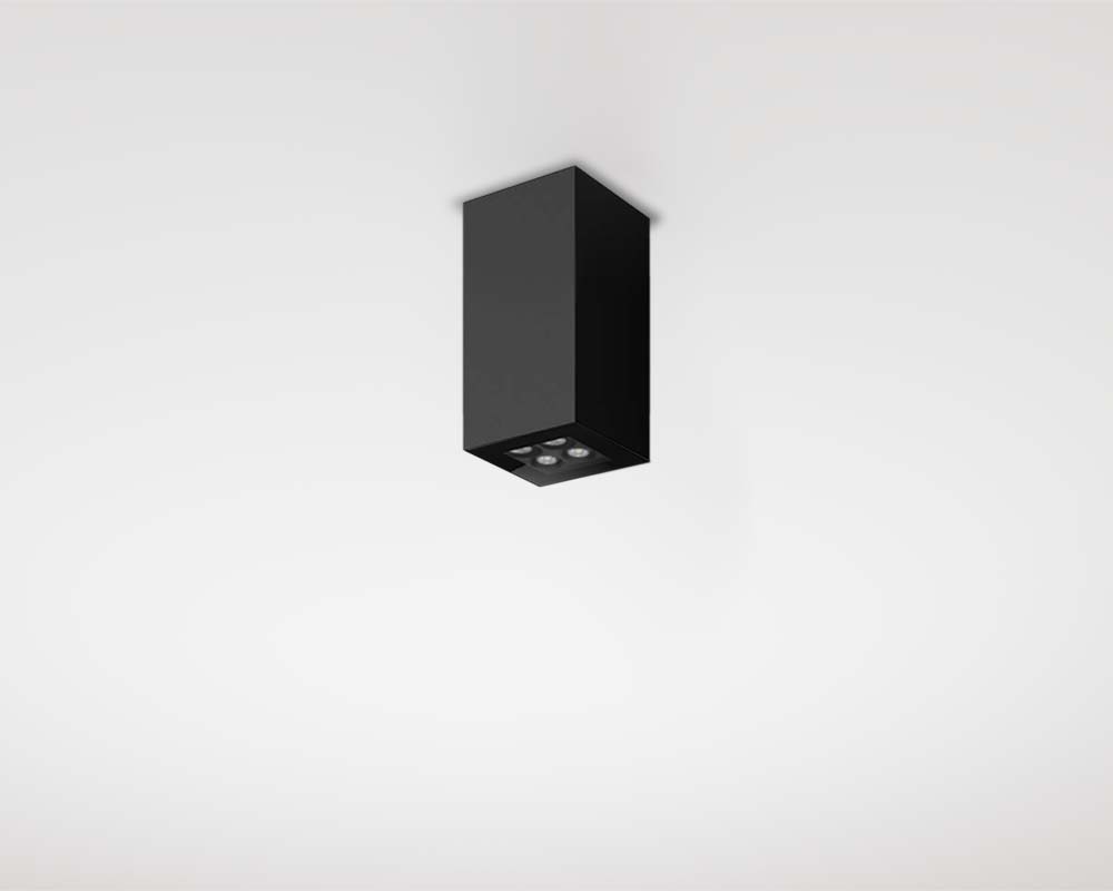 Накладной архитектурный светильник QUB N S.4