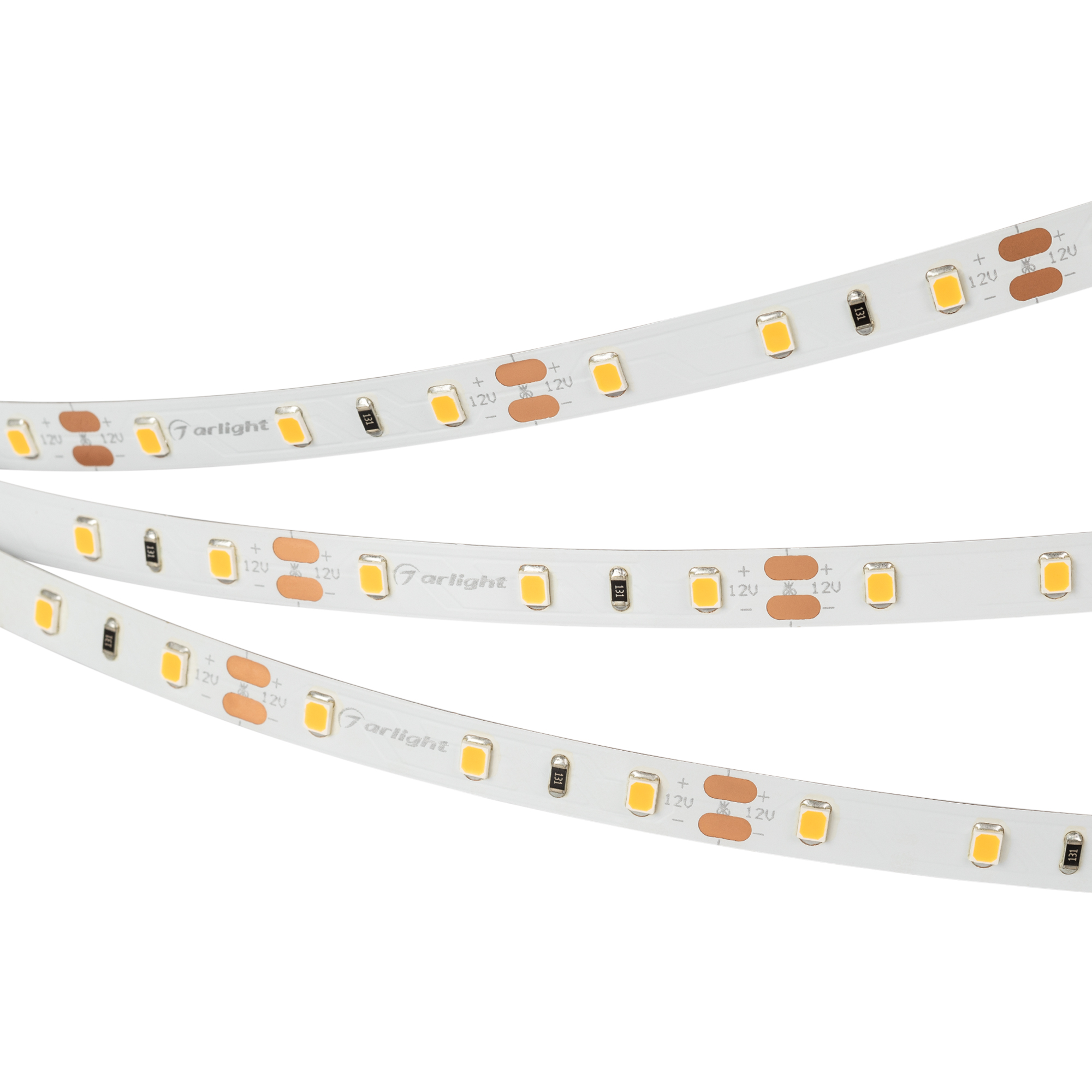 Светодиодная лента RT 2-5000 12V Day5000 (2835, 300 LED, CRI98) (Arlight, 7.2 Вт/м, IP20) 021404(1)