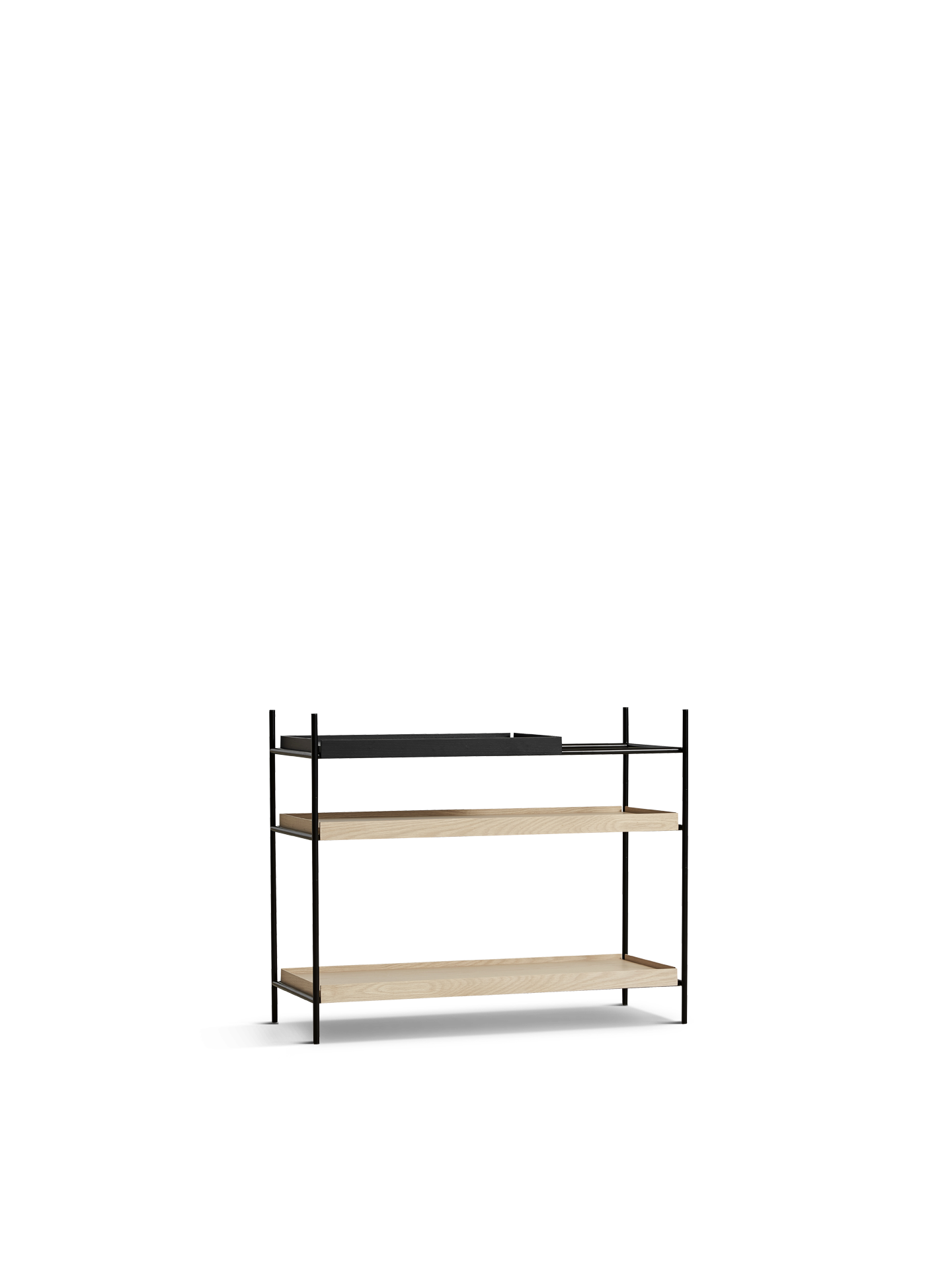 WOUD Tray Shelf (Low) - Oak - Style 3