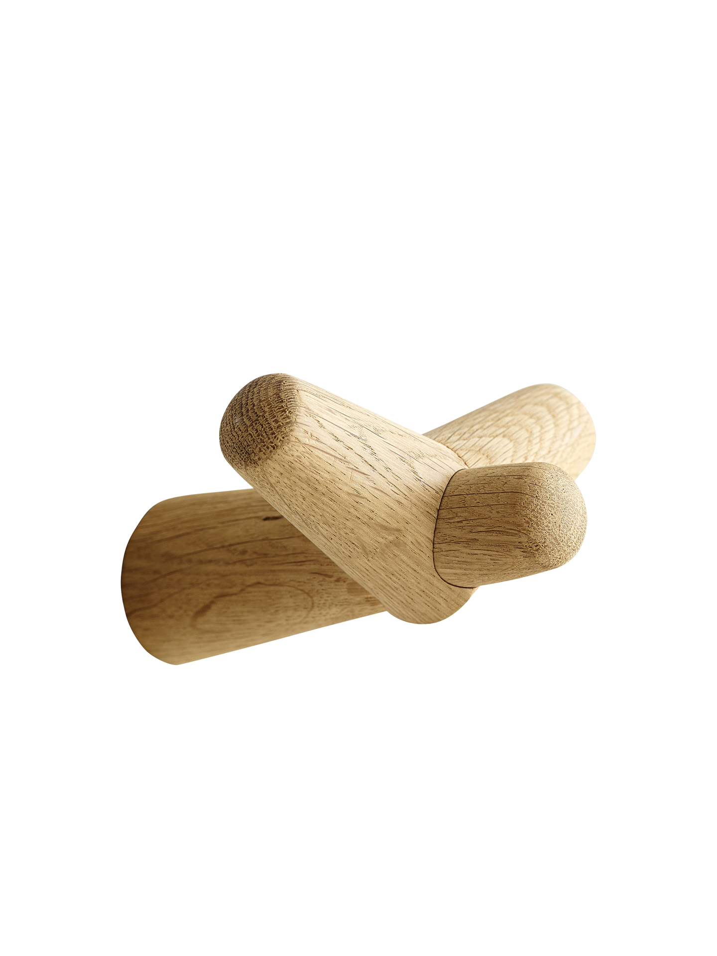 WOUD Tail Wing hook (Small) - Oak