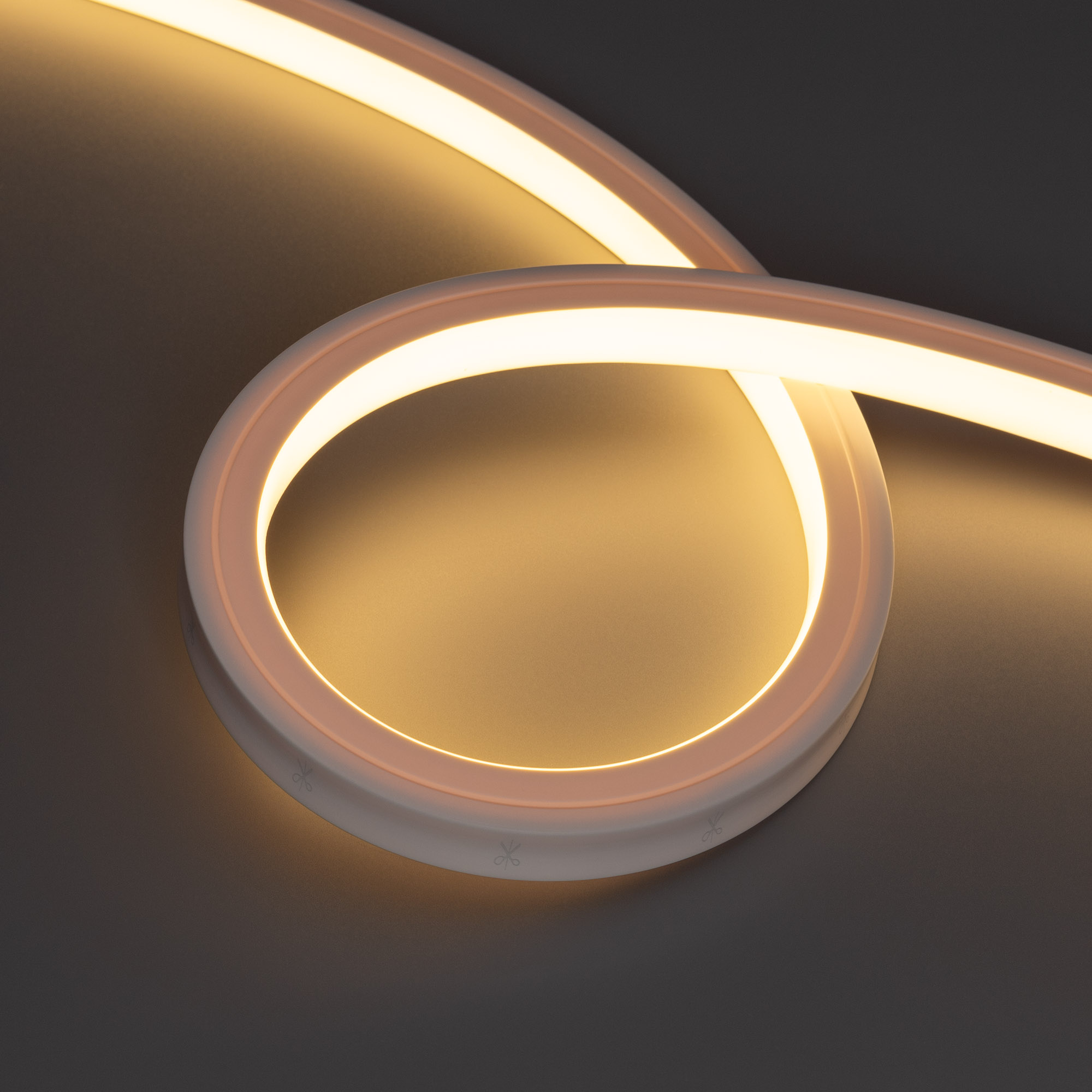 Светодиодная лента герметичная NOVA-TOP-PU-A120-16x15mm 24V Warm3000 (10 W/m, IP68, 1m, wire x1) (Arlight, Полиуретан) 050606