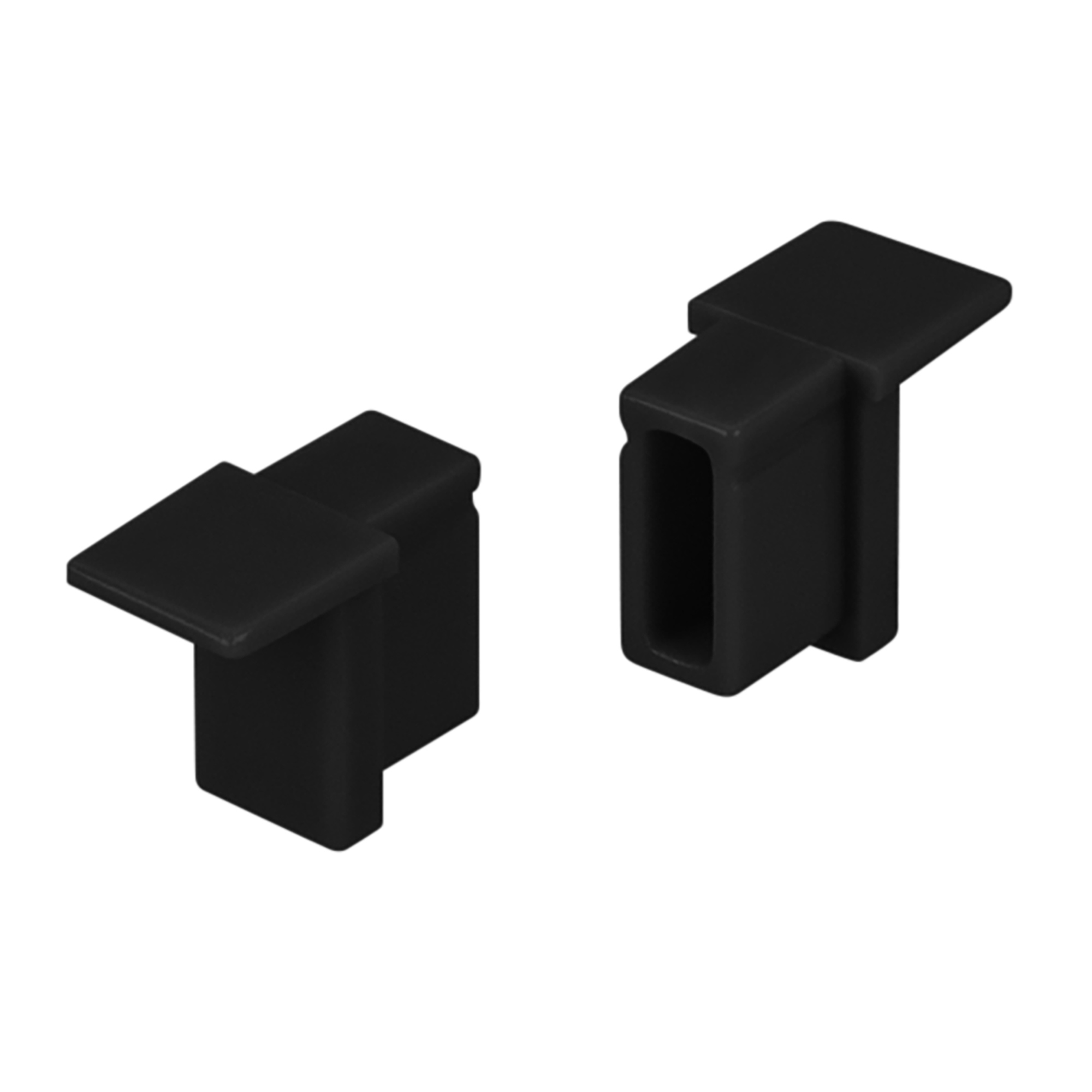 Заглушка SL-MINI-6-H9 BLACK глухая (Arlight, Пластик) 044088