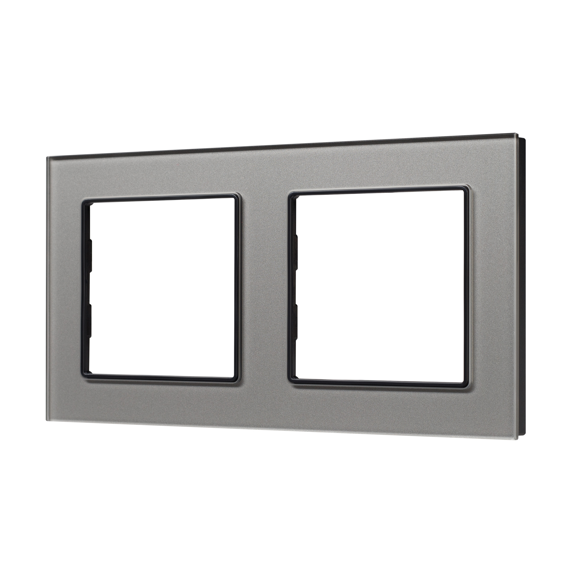 Рамка стеклянная FRM-GLARE-GS-2-GR (Arlight, -) 043798