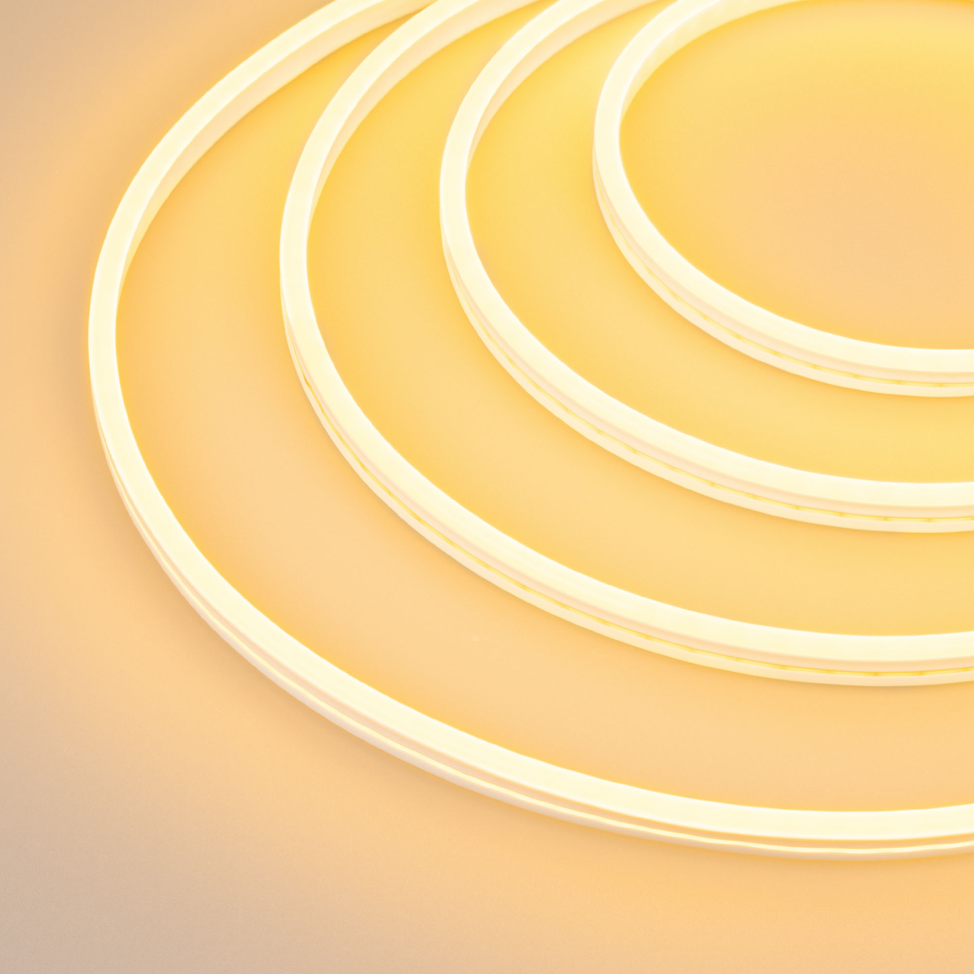 Образец Гибкий неон GALAXY-1206-5000CFS-2835-100 12V Yellow 0.5M (12x6mm, 12W, IP67) (Arlight, 12 Вт/м, IP67) 030962