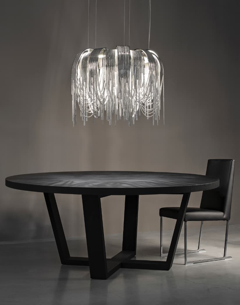 Terzani Volver round chandelier