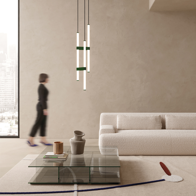 Axo Light Paralela Vertical pendant