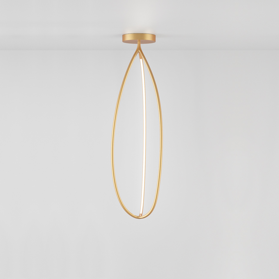 Artemide Arrival 130 ceiling - Gold - APP Compatible