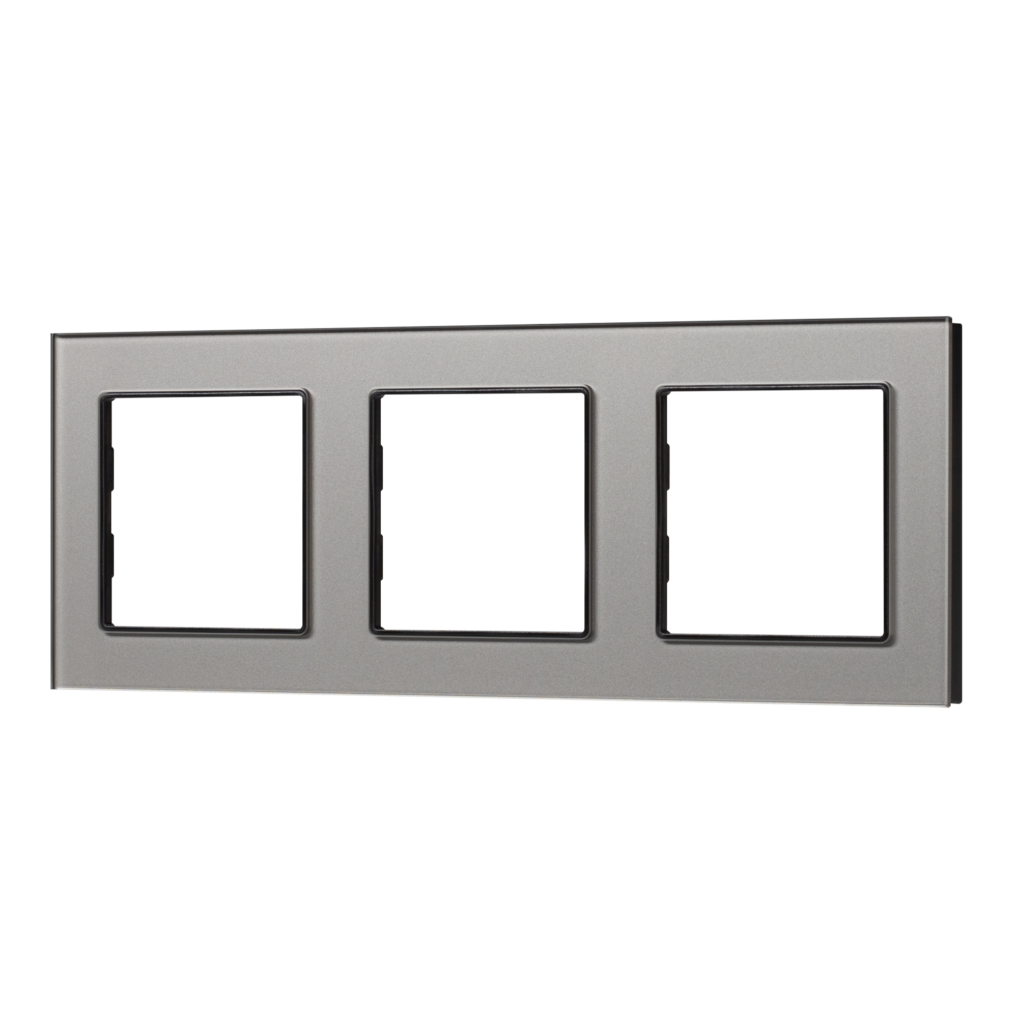 Рамка стеклянная FRM-GLARE-GS-3-GR (Arlight, -) 043801