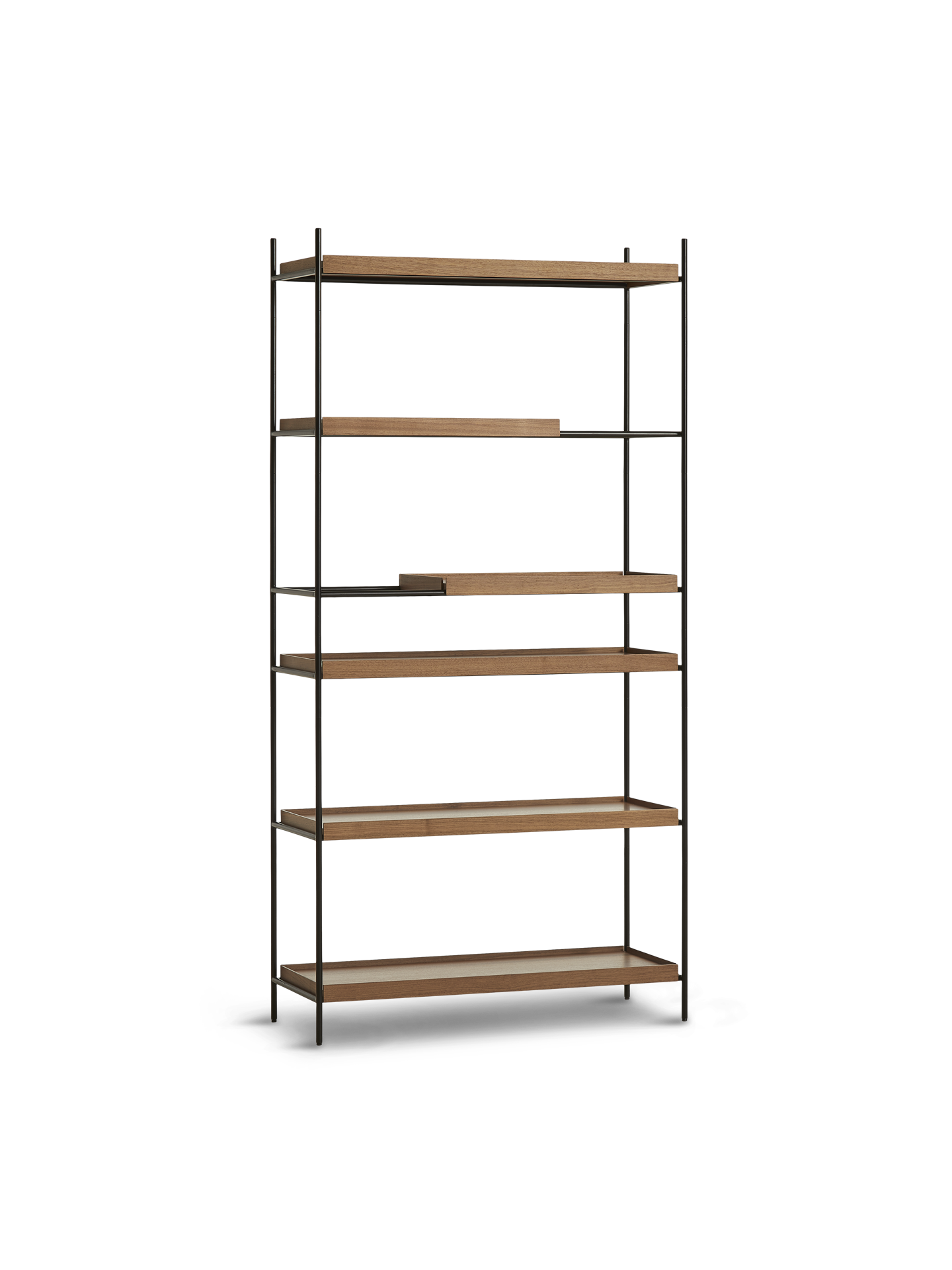 WOUD Tray Shelf (High) - Walnut - Style 17