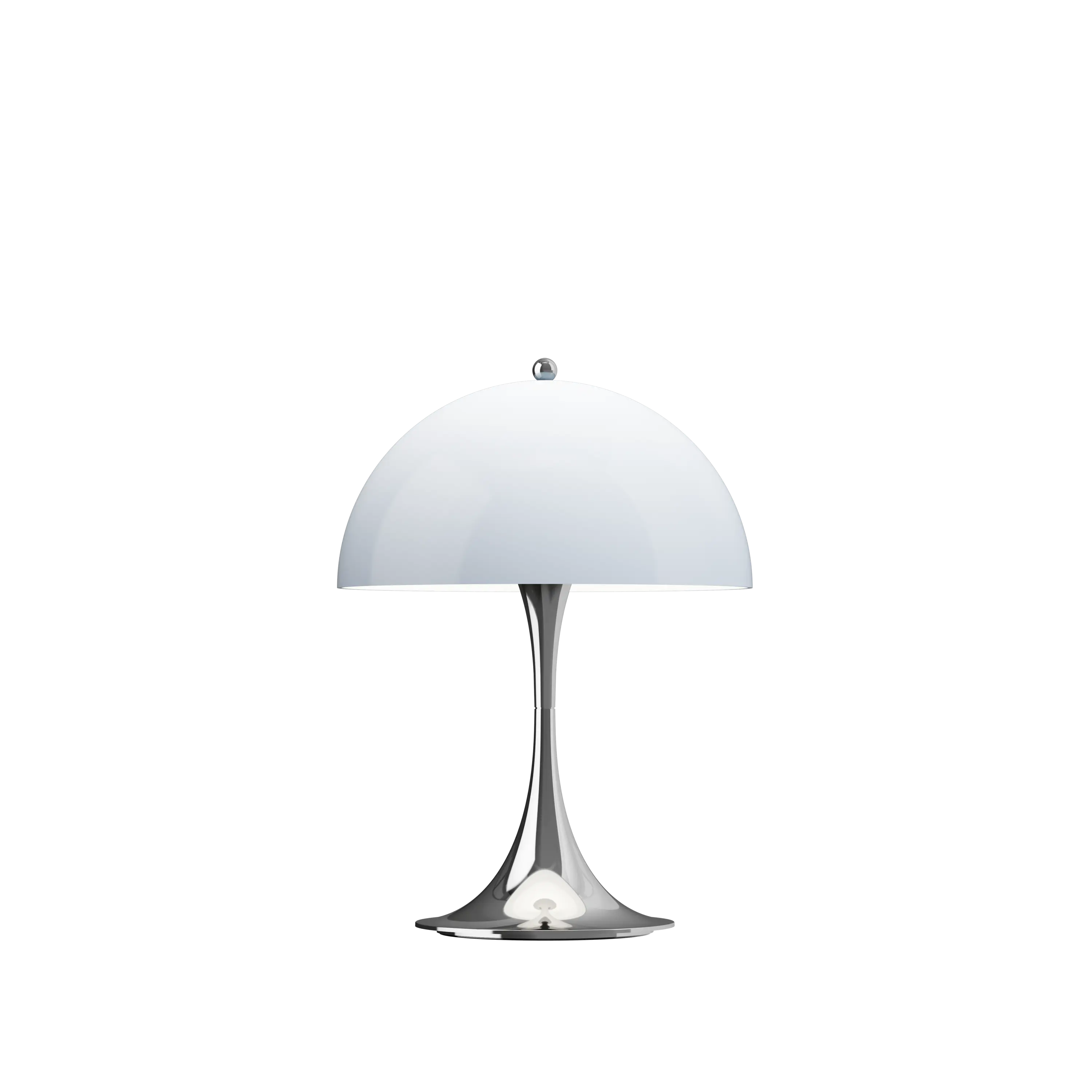 Louis Poulsen Panthella 250 Portable Lamp Chrome opal blue grey