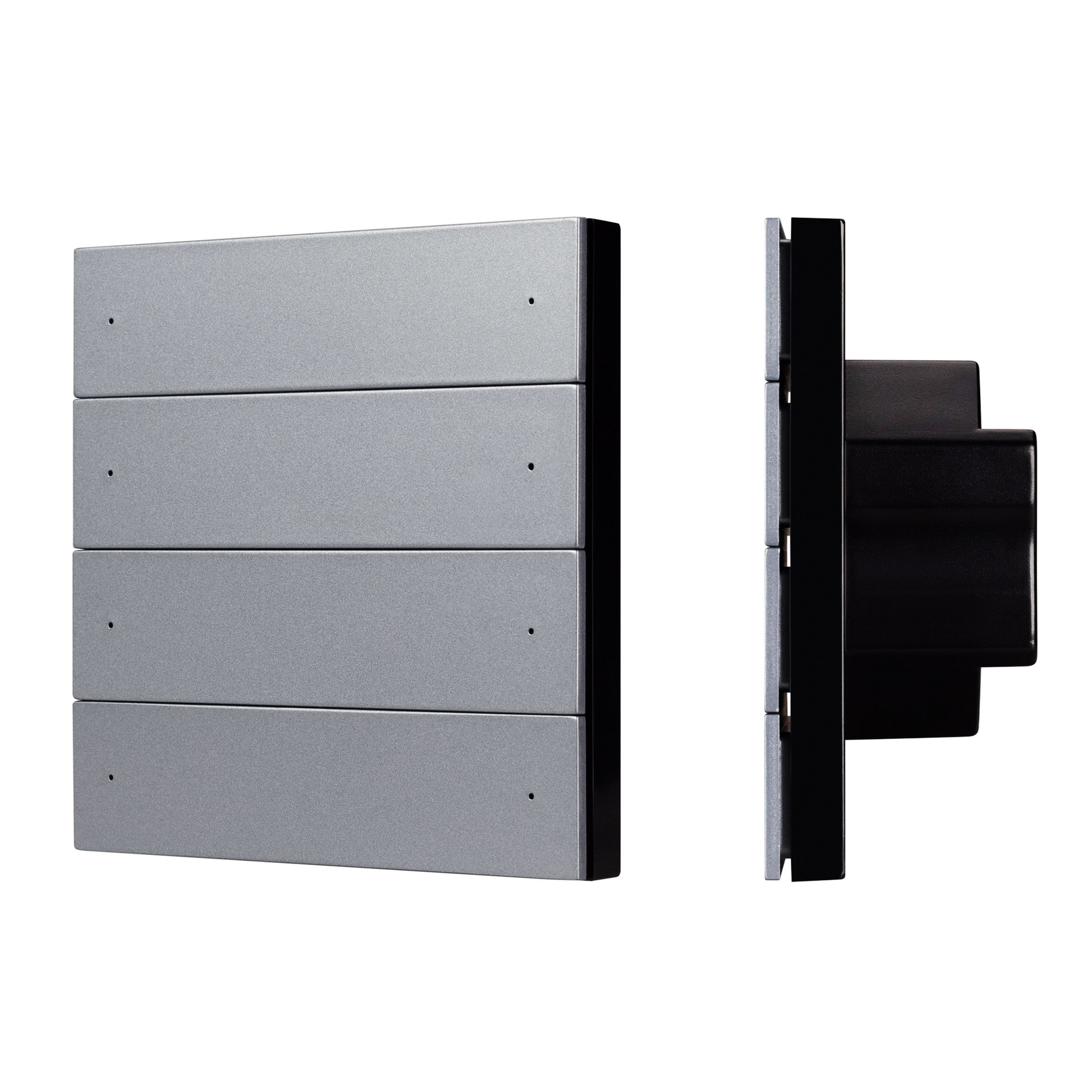 INTELLIGENT ARLIGHT Кнопочная панель SMART-ZB-801-22-1G-8SC-MULTI-IN Silver (230V) (IARL, IP20 Пластик, 5 лет) 055487