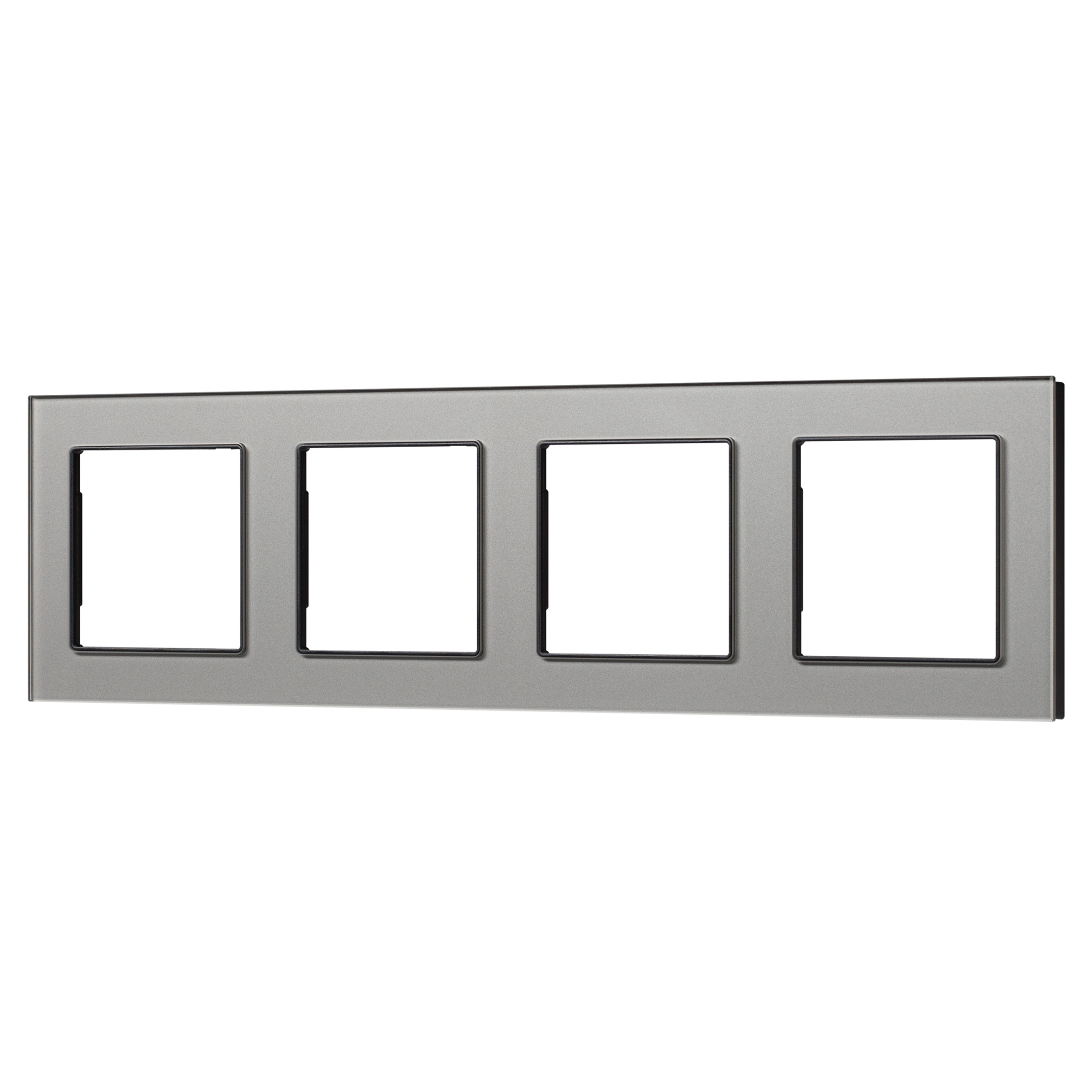 Рамка стеклянная FRM-GLARE-GS-4-GR (Arlight, -) 043804