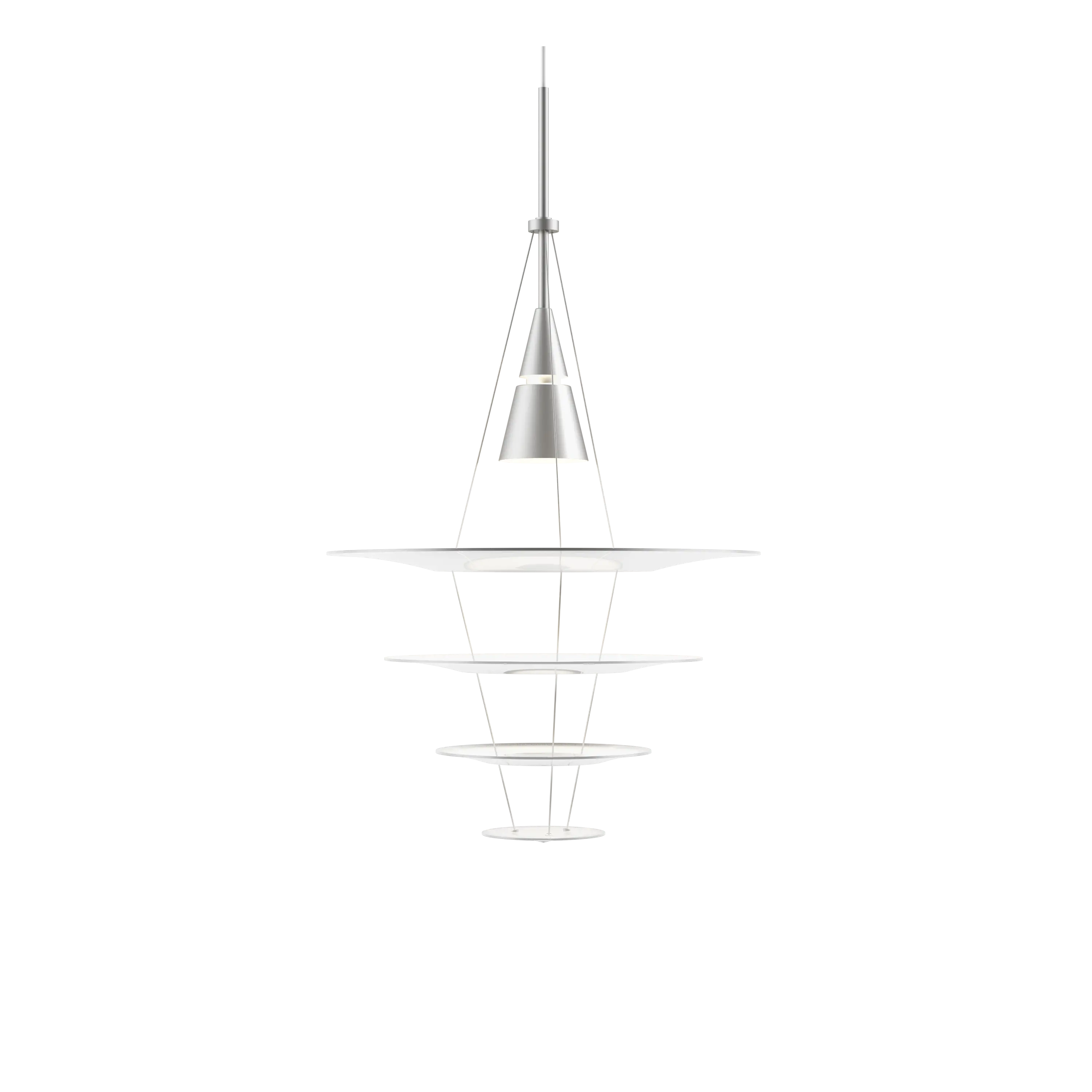 Louis Poulsen Enigma Pendant Brushed aluminium colour Ø 425