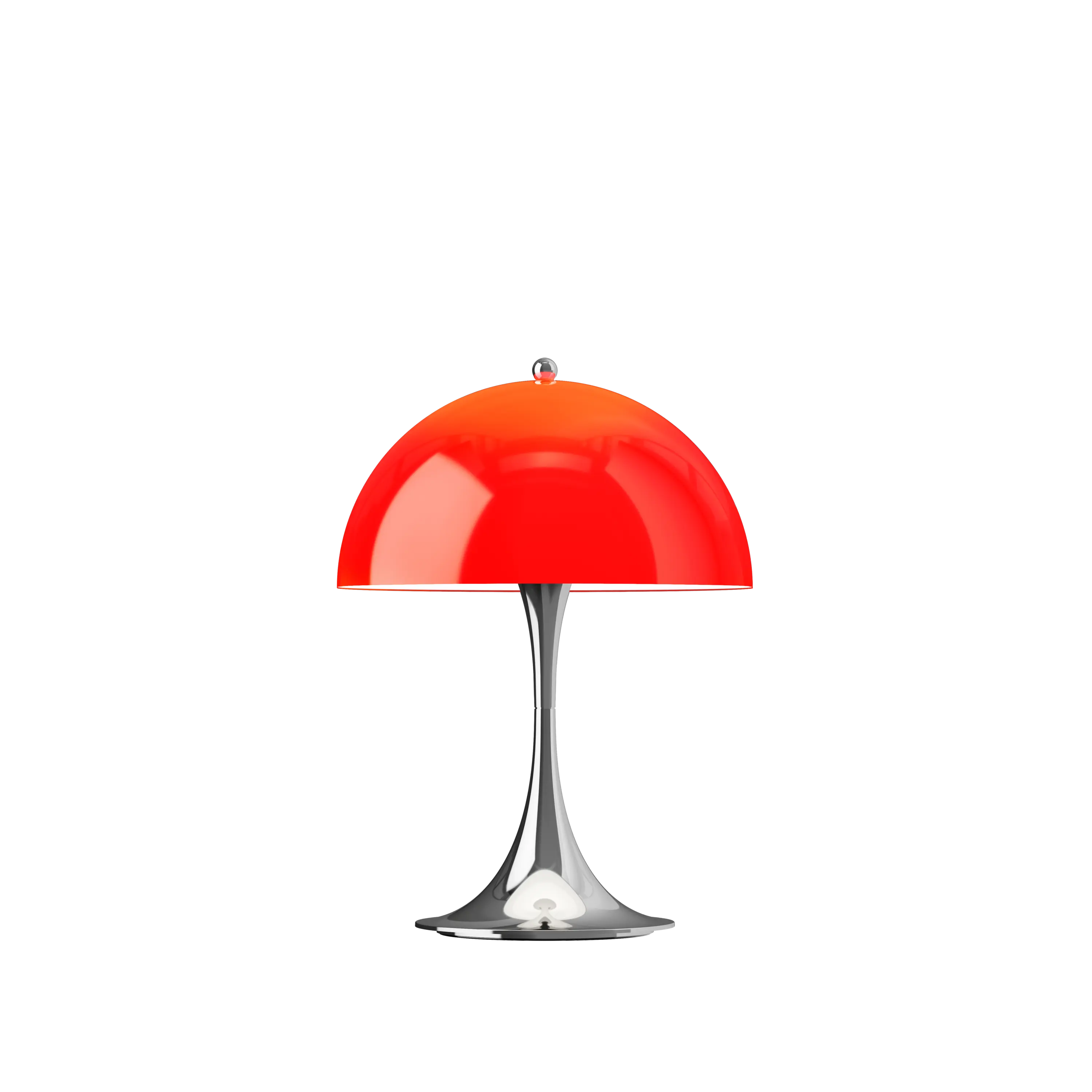 Louis Poulsen Panthella 250 Portable Lamp Original opal red