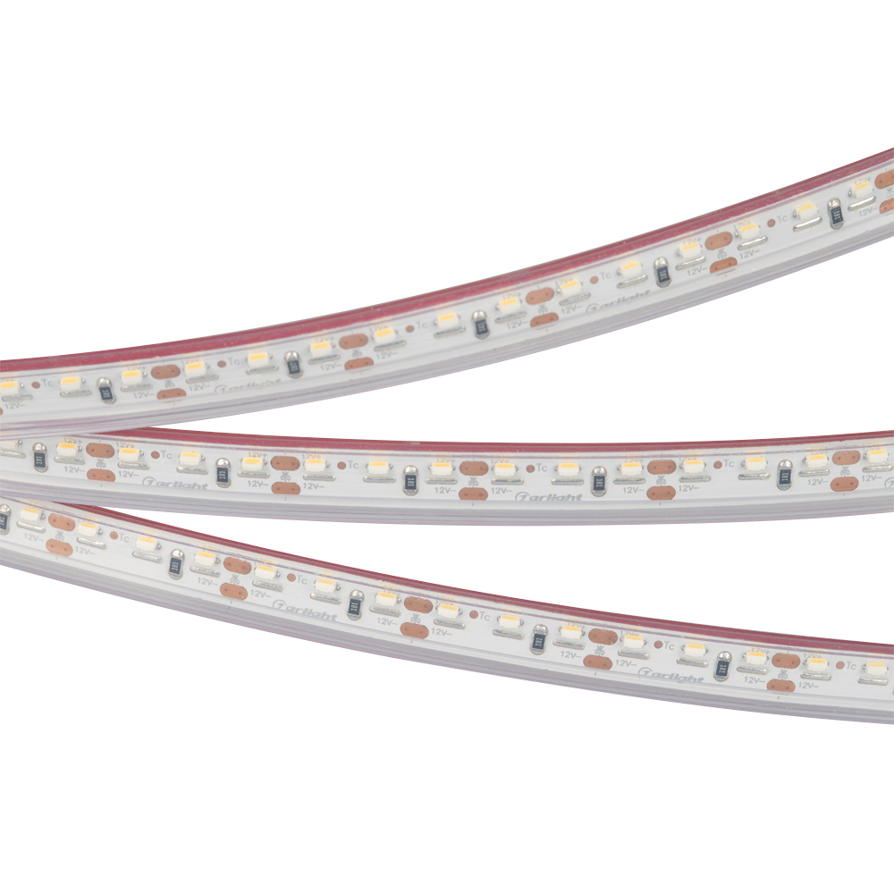 Светодиодная лента RSW 2-5000P 12V White6000 2x (3014, 120 LED/m, LUX) (Arlight, 9.6 Вт/м, IP66) 027040