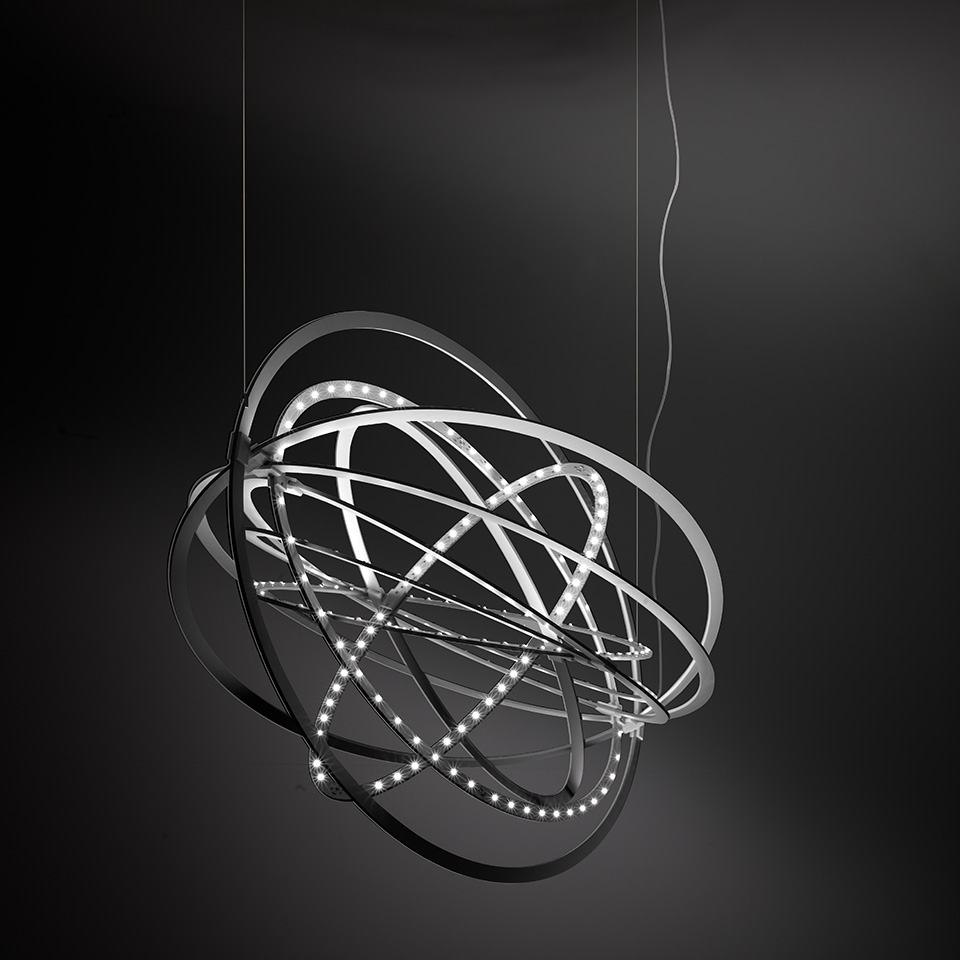 Artemide Copernico Suspension - Aluminum