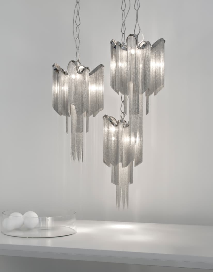 Terzani Stream mini chandelier