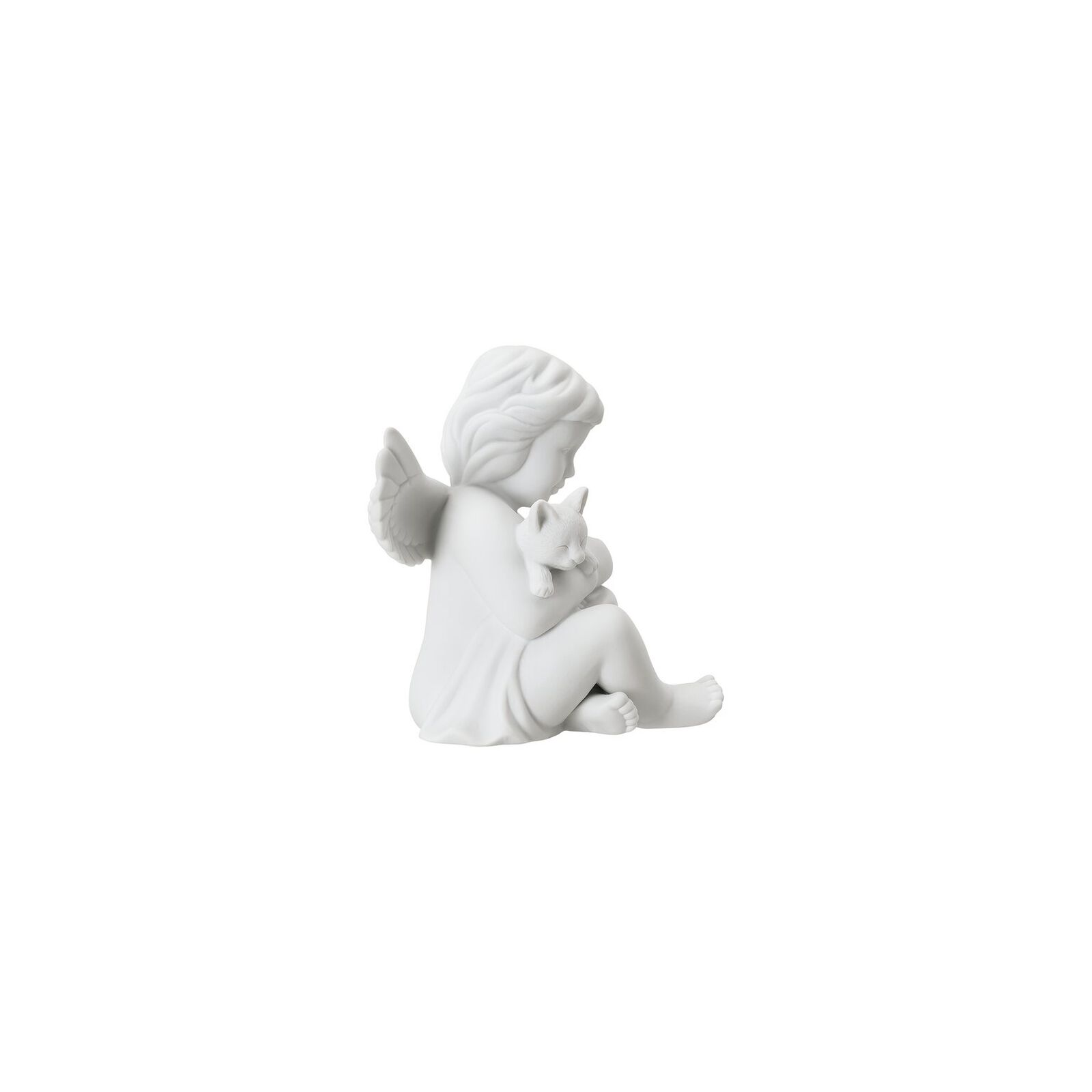 Rosenthal Angelo con gatto