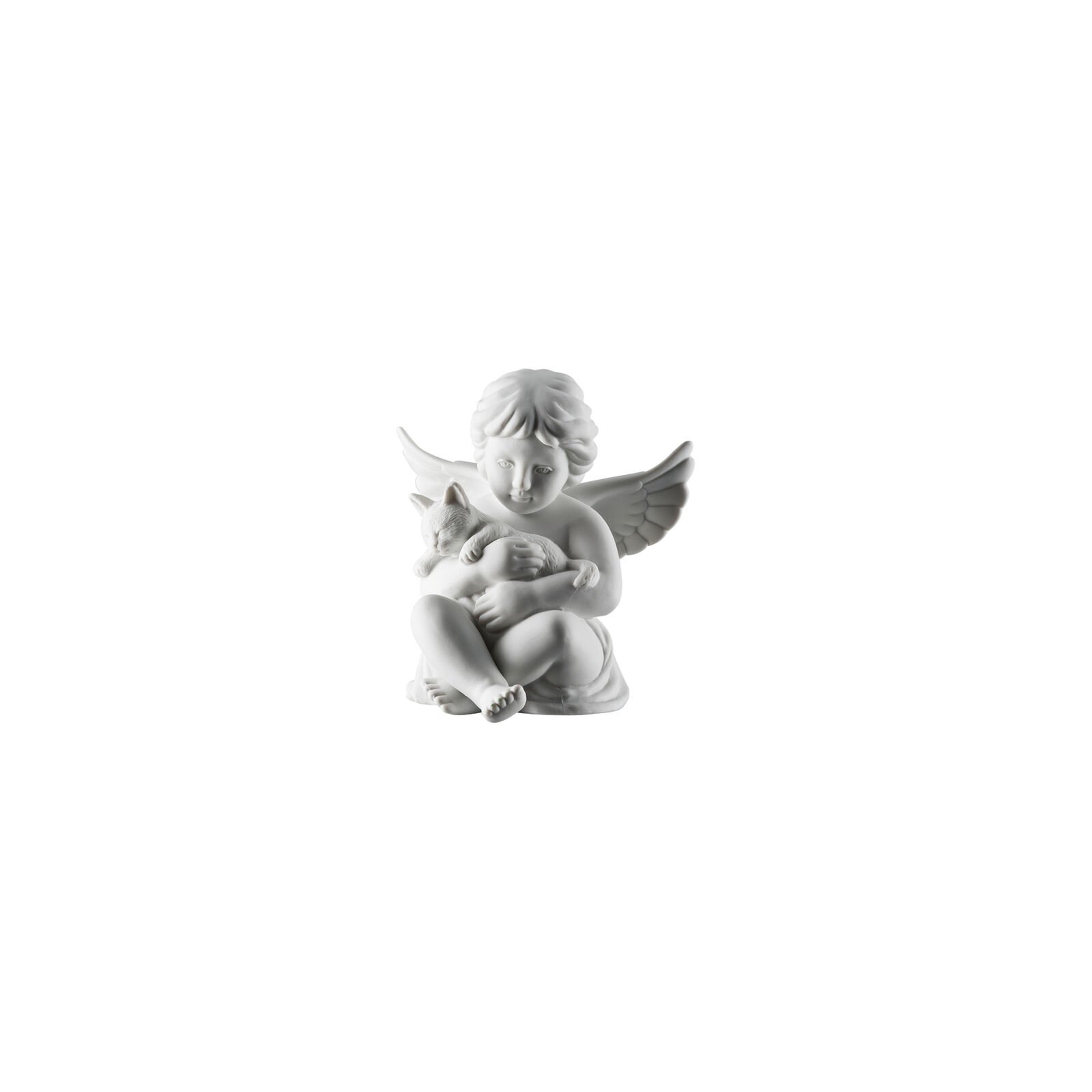 Rosenthal Angelo con gatto