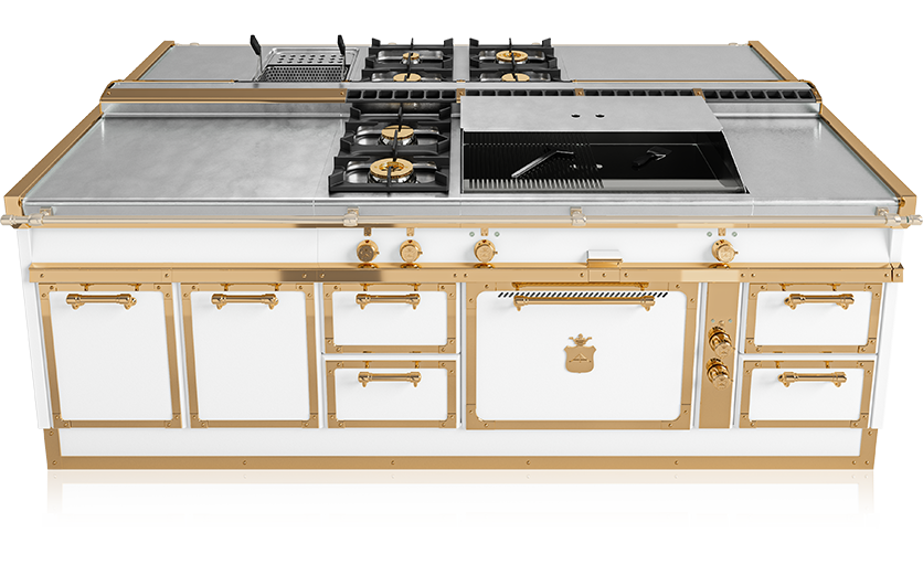 RESTART Professional Island Kitchen Ranges 248 см | Officine Gullo