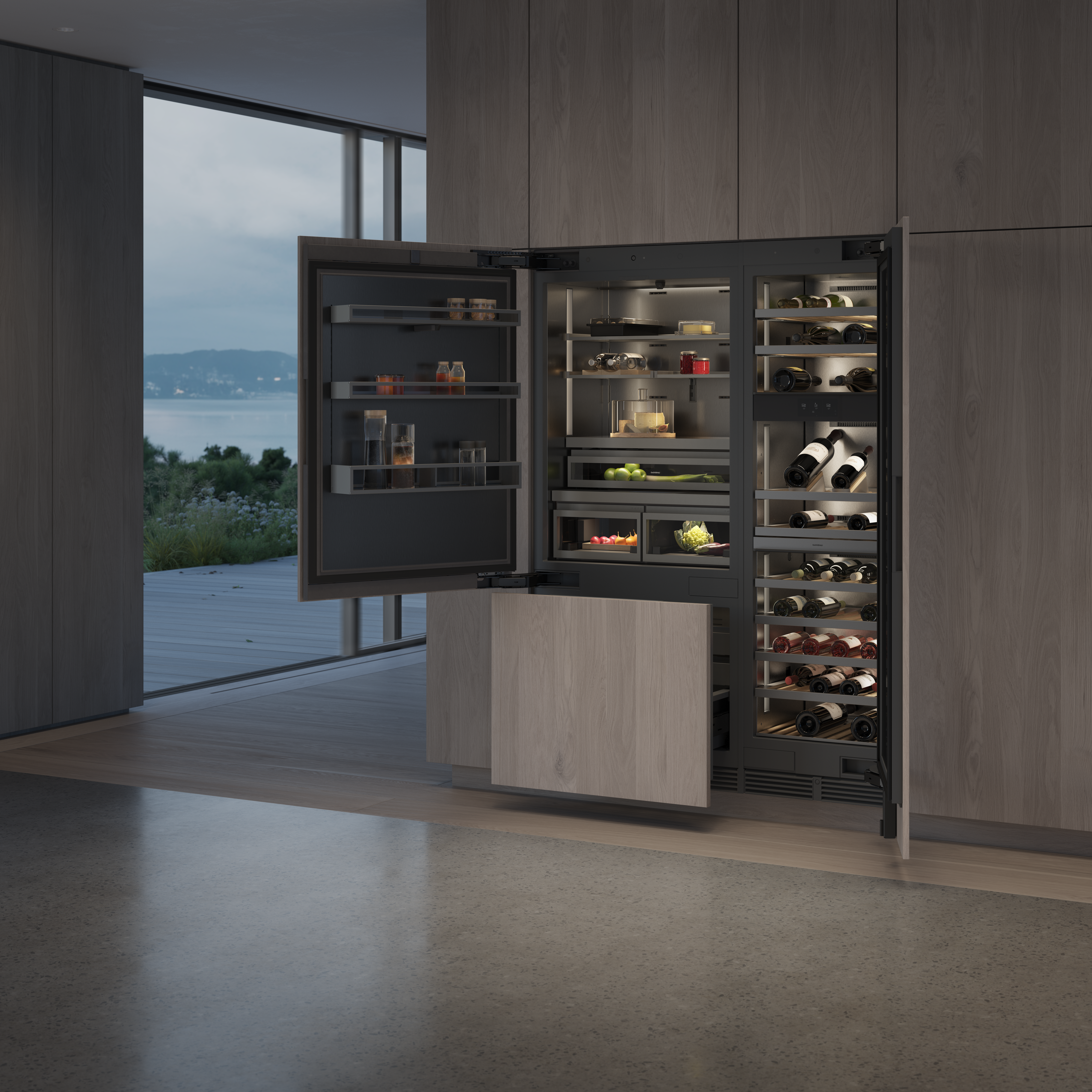 Gaggenau RVB497190 Kühl- und Gefrierkombination