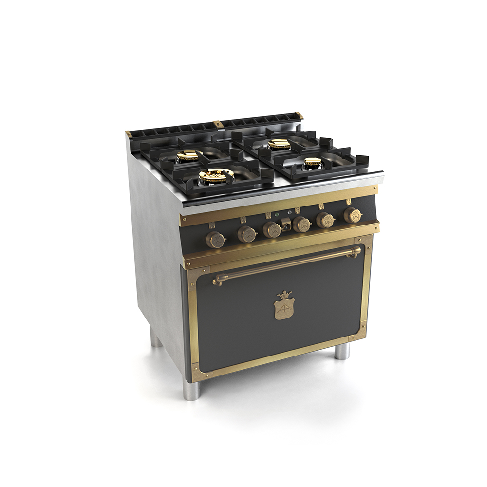 RESTART Luxury Kitchen, вентилируемая электрическая духовка 80 см | Officine Gullo