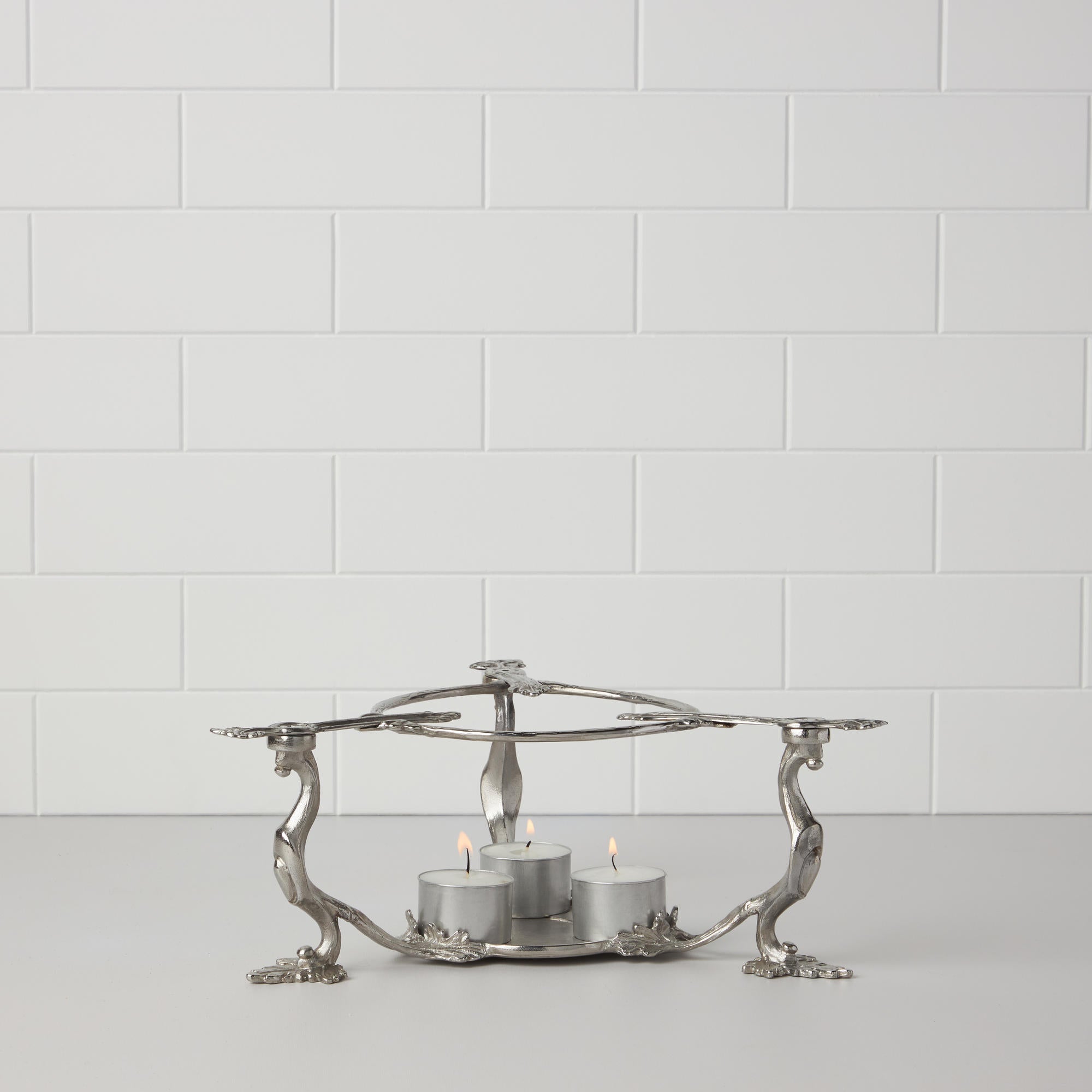 Ruffoni Warming Stand, Candle and Gel